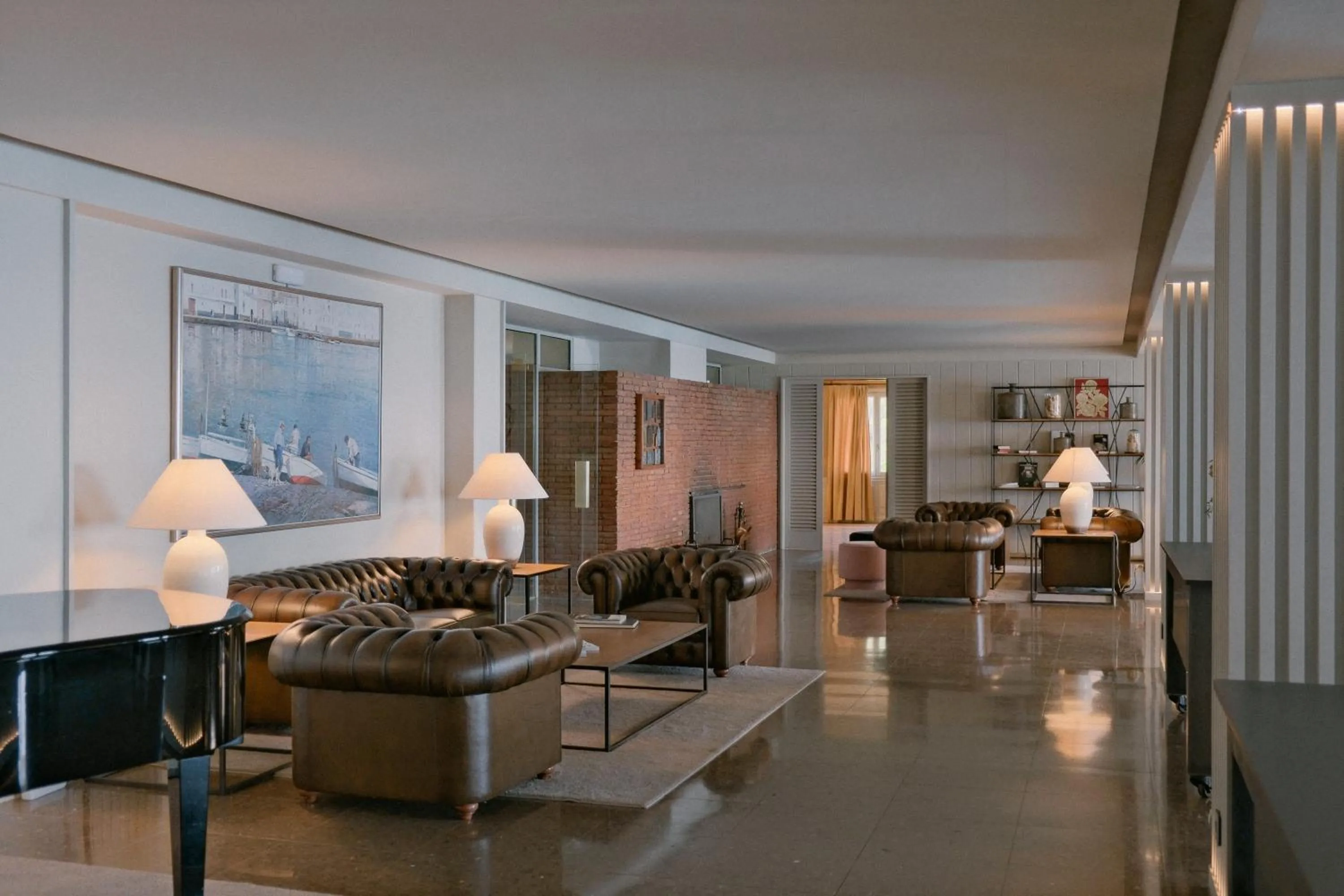 Living room in Hotel Santa Marta