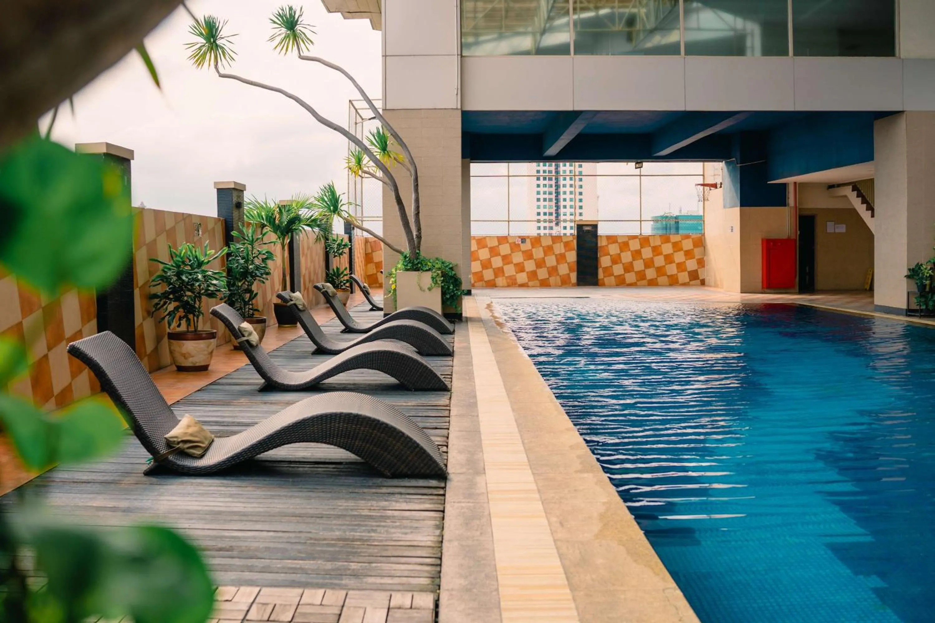 Pool view in Best Western Mangga Dua Hotel & Residence