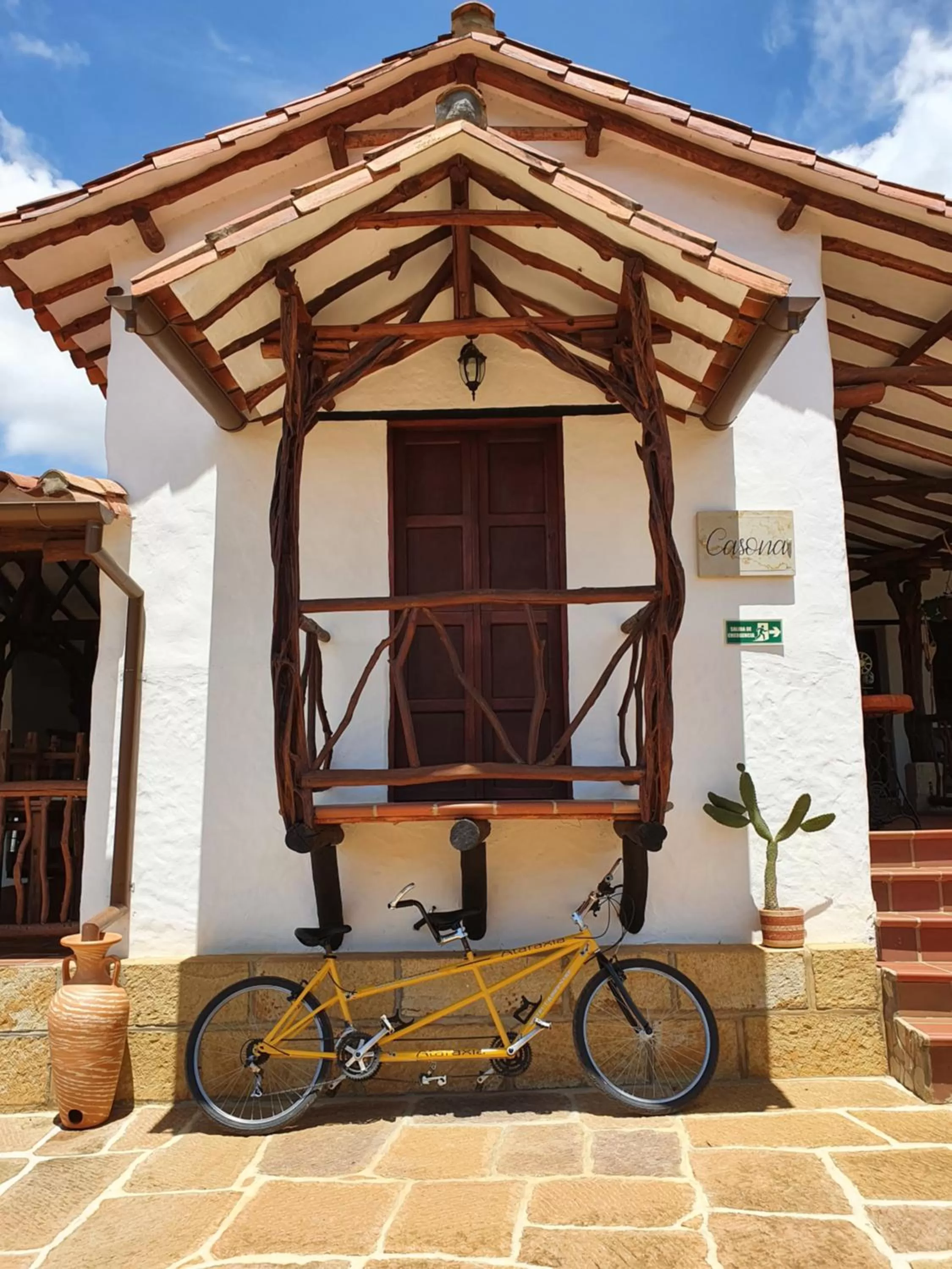 Property building in Hotel Campestre Ataraxia Barichara