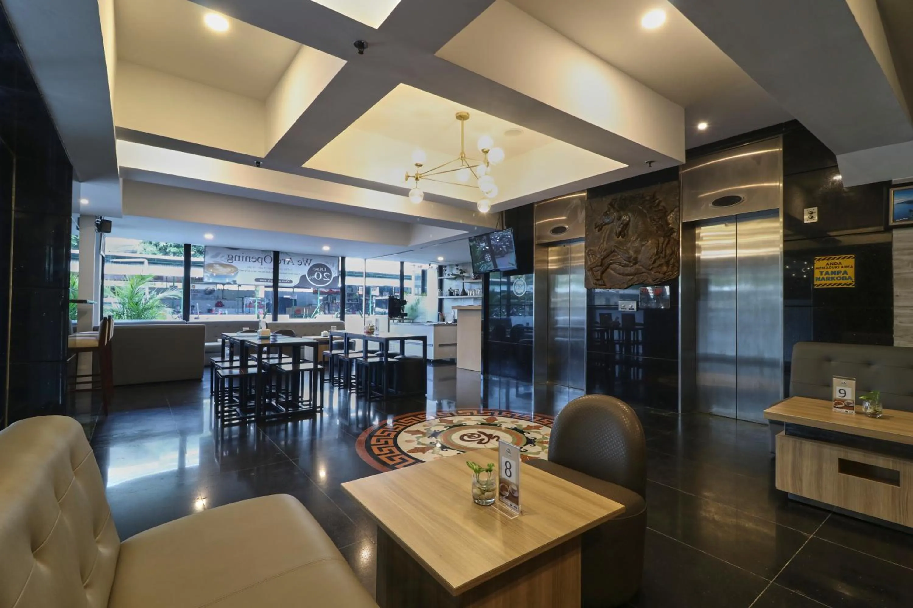 Lobby or reception in Coins Hotel Jakarta
