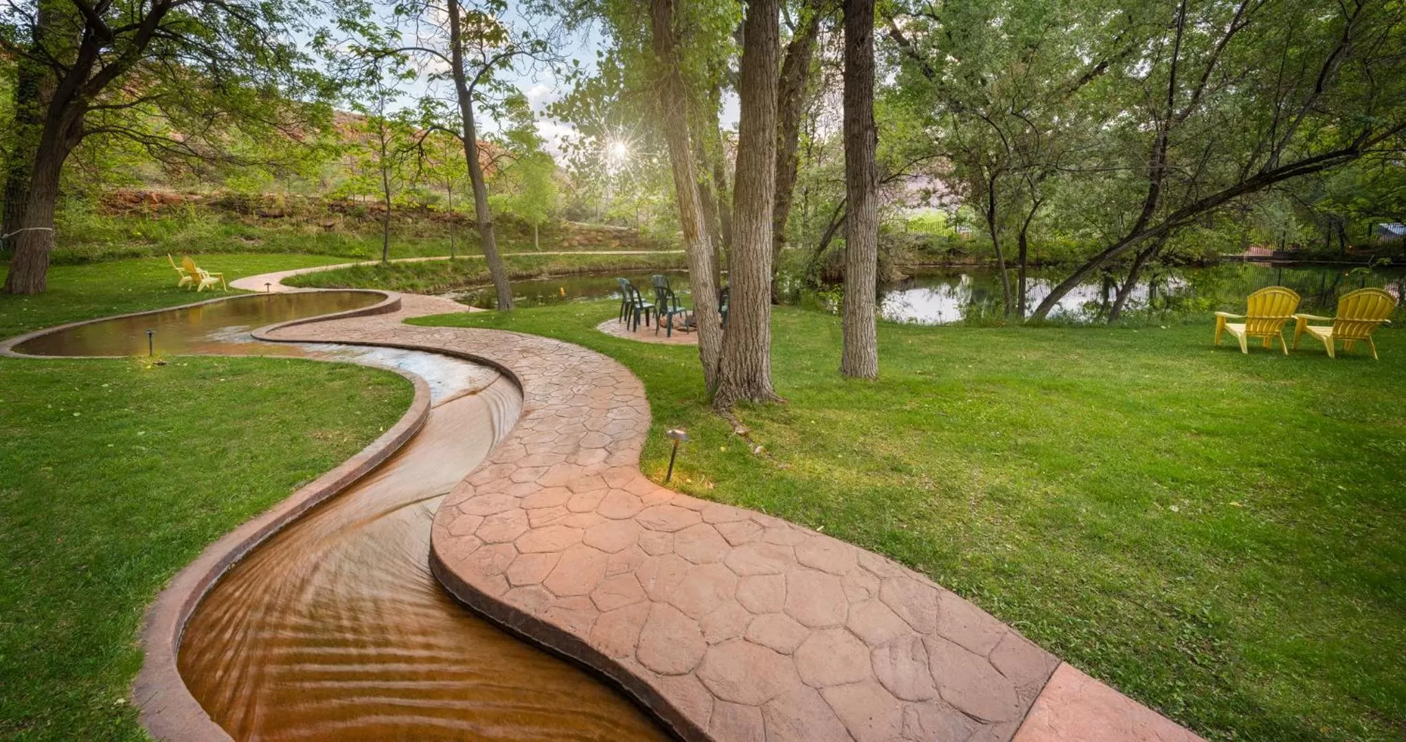 Garden in Moab Springs Ranch