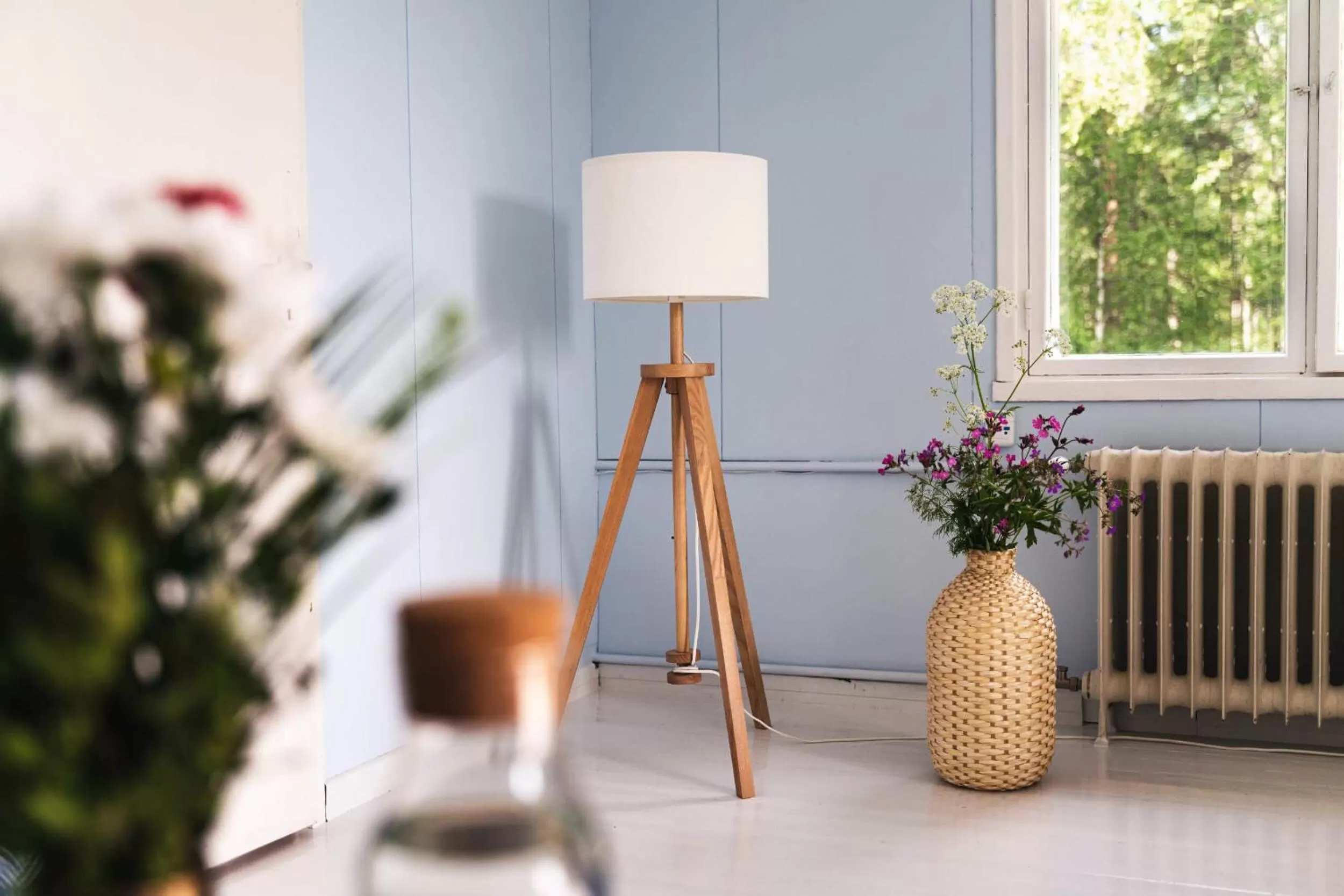 Decorative detail in Olo Center by Kolovesi National Park