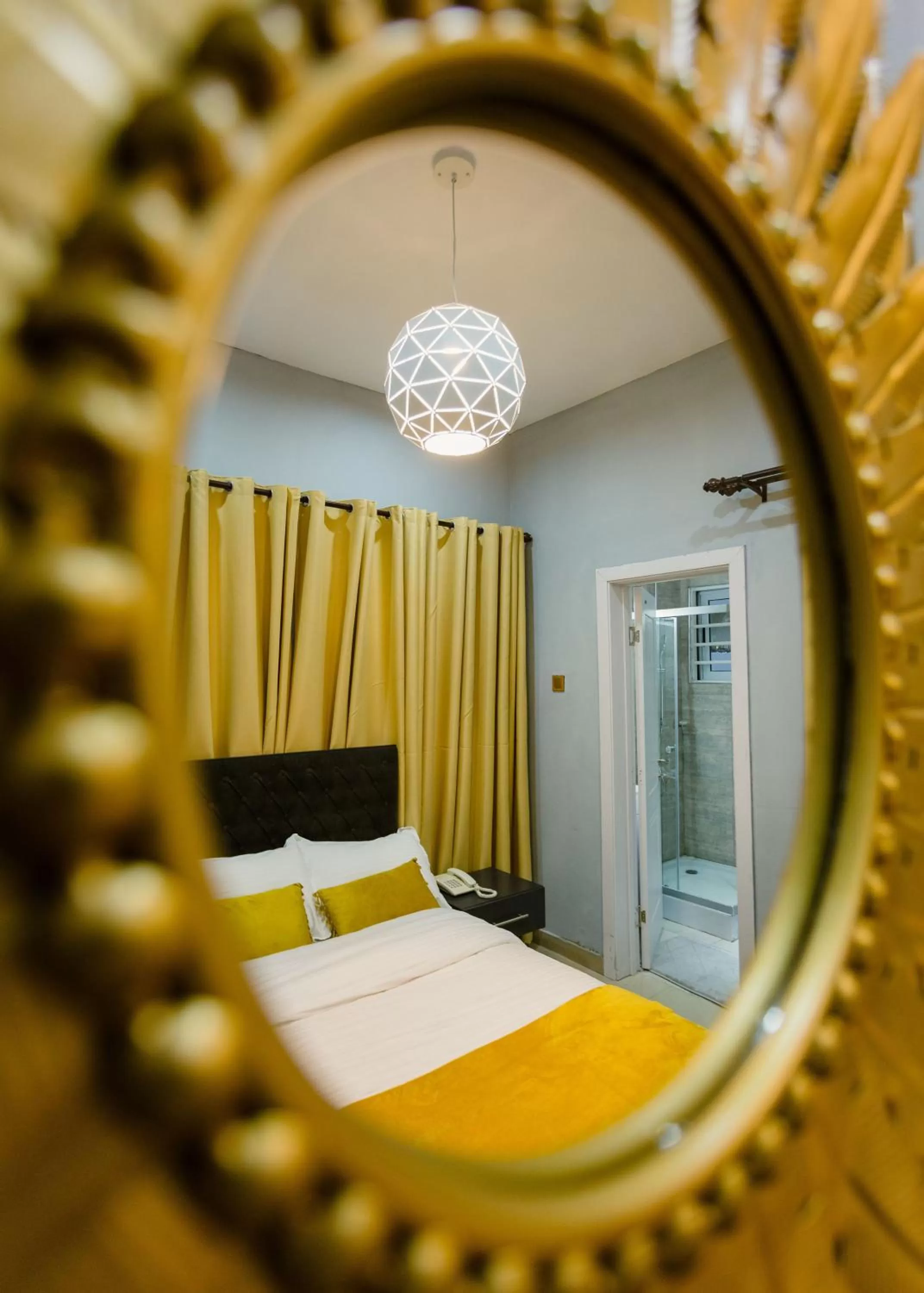 Bedroom, Bed in The Avery Suites, East Legon