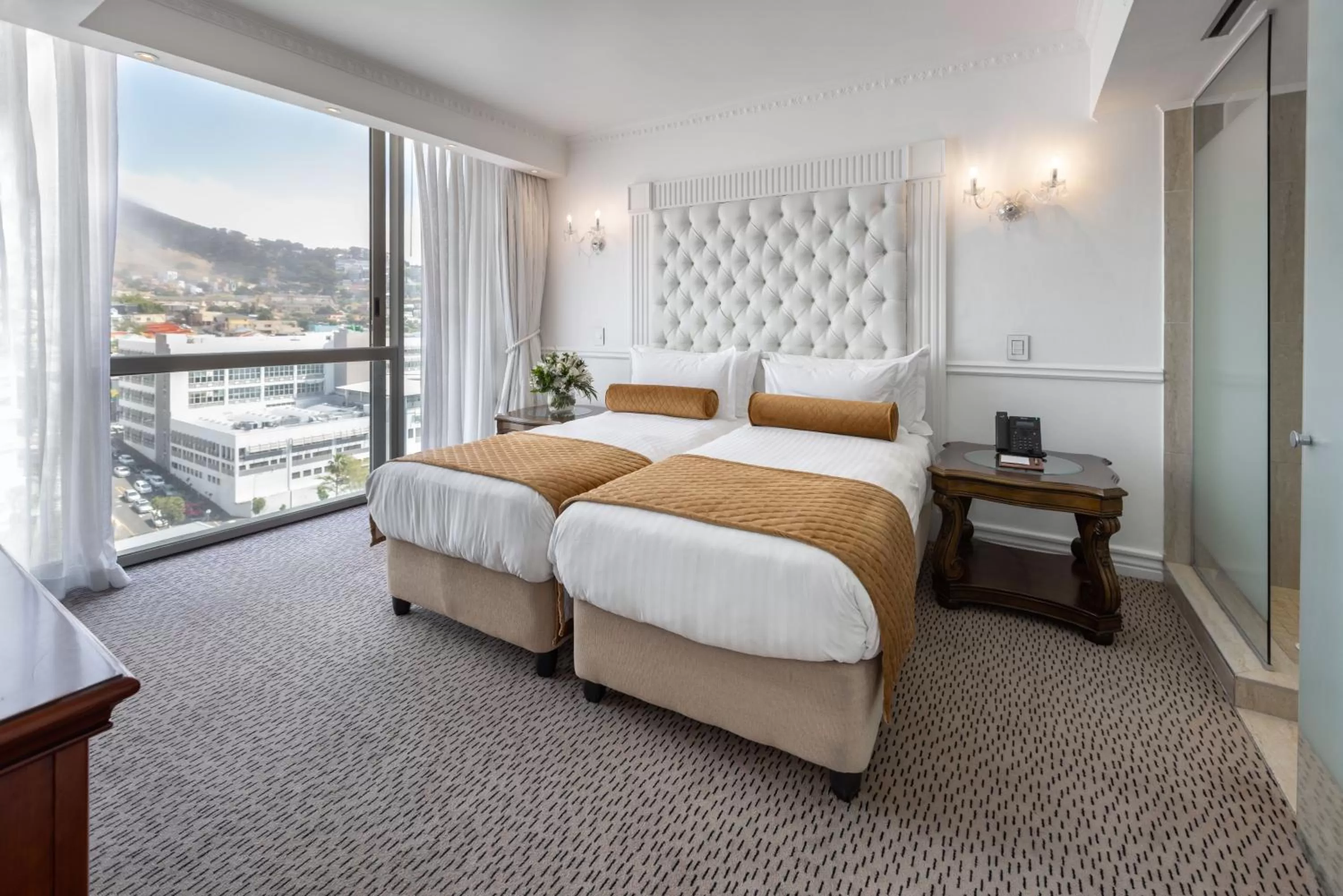 Bed in Pepperclub Hotel