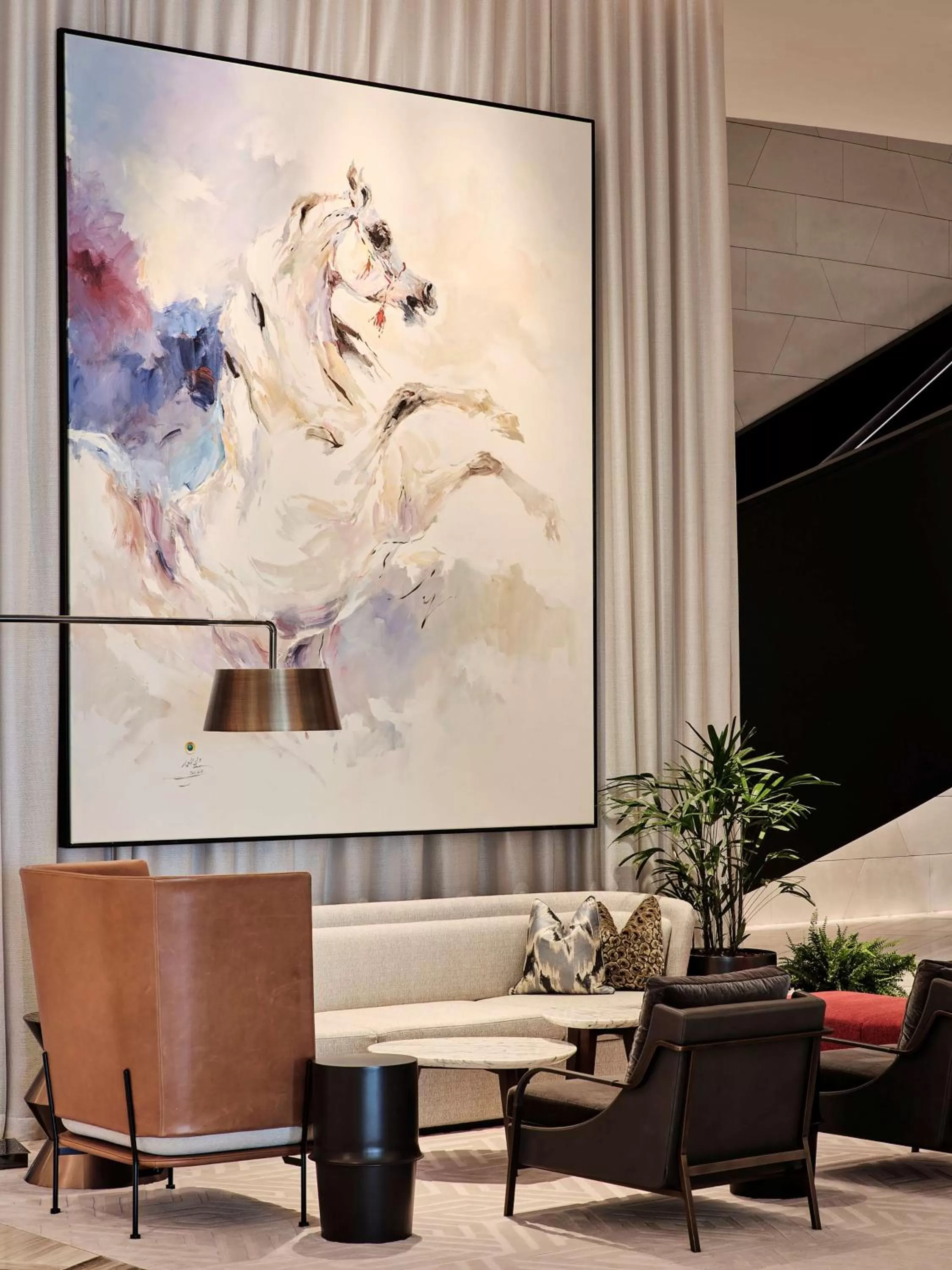 Lobby or reception in Grand Hyatt Kuwait