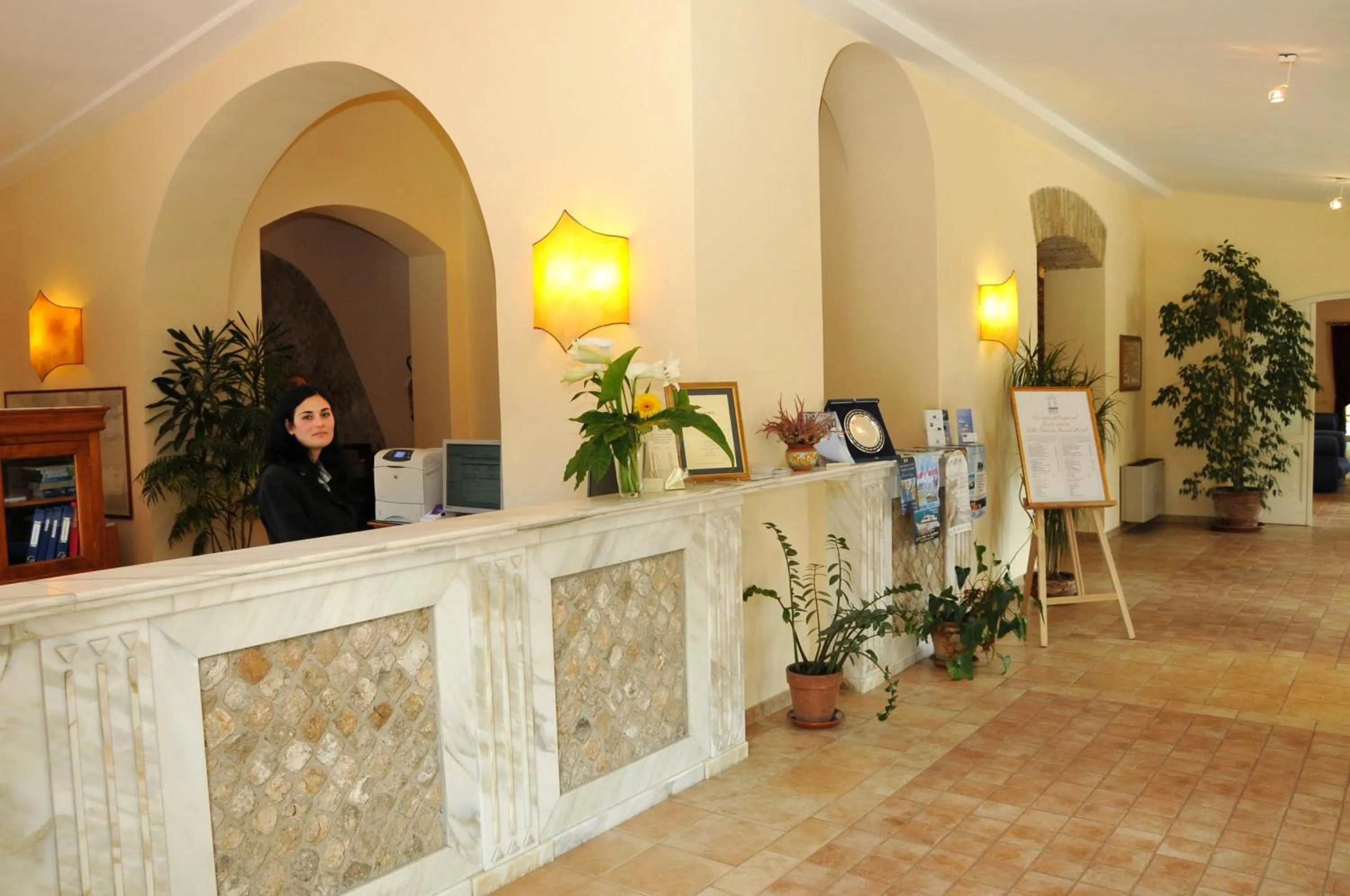 Lobby or reception in Villa Irlanda Grand Hotel