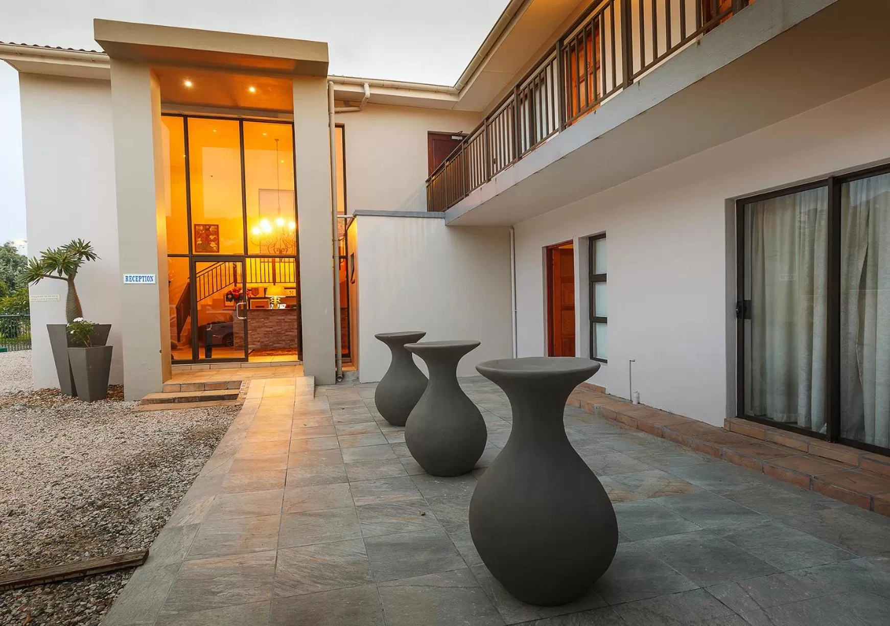 Garden view in My Den Bed and Breakfast Pty Ltd