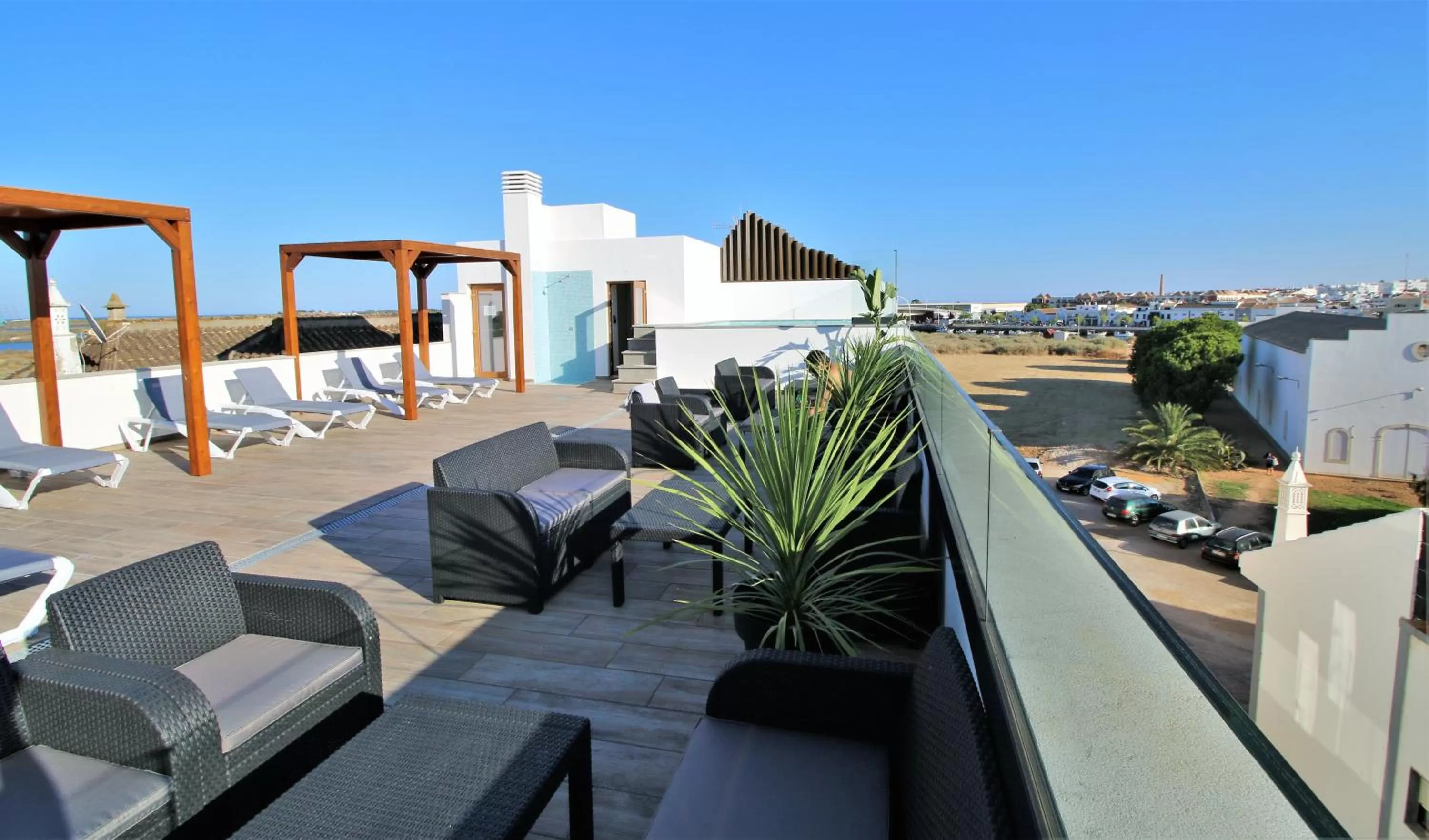 Balcony/Terrace in Authentic Tavira Hotel
