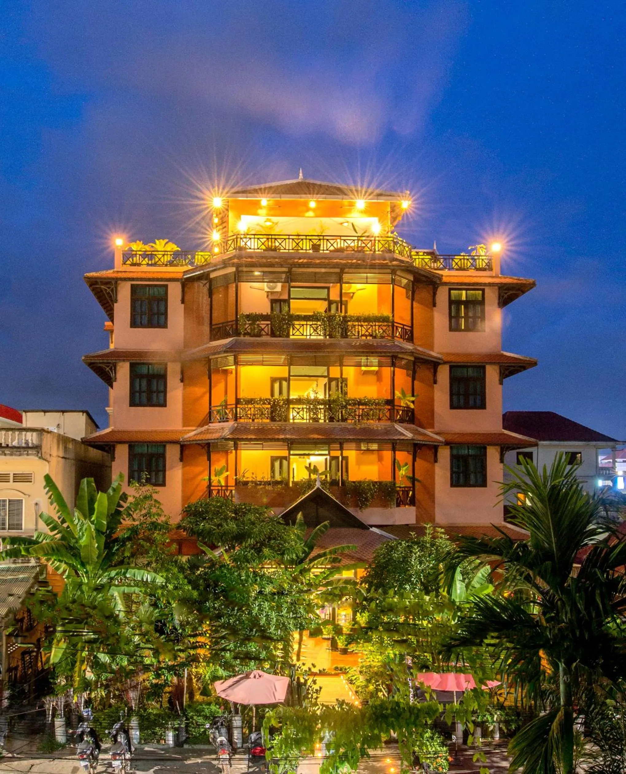 Property building in Angkor Panoramic Boutique Hotel