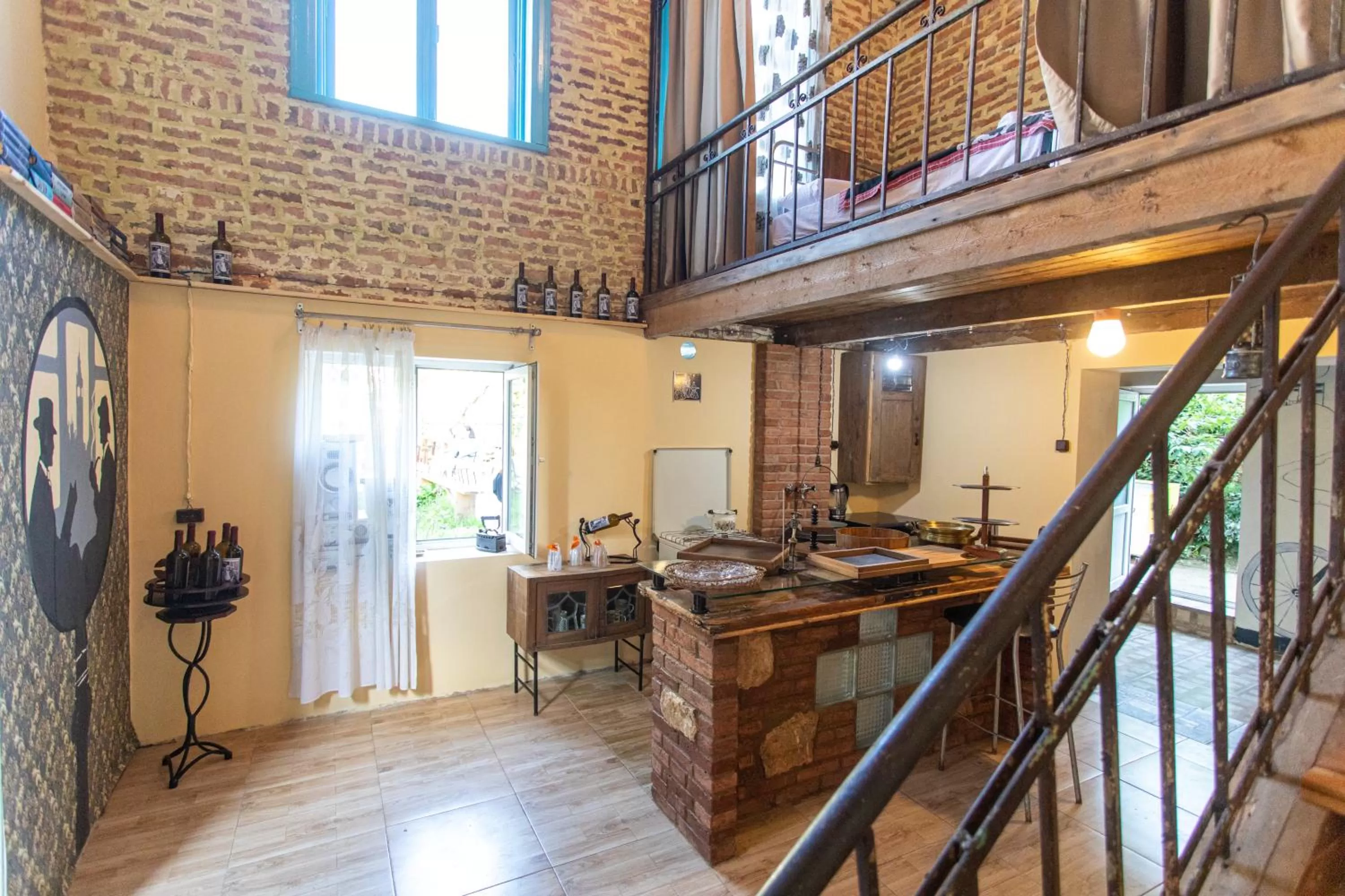 Living room in Book Hotel