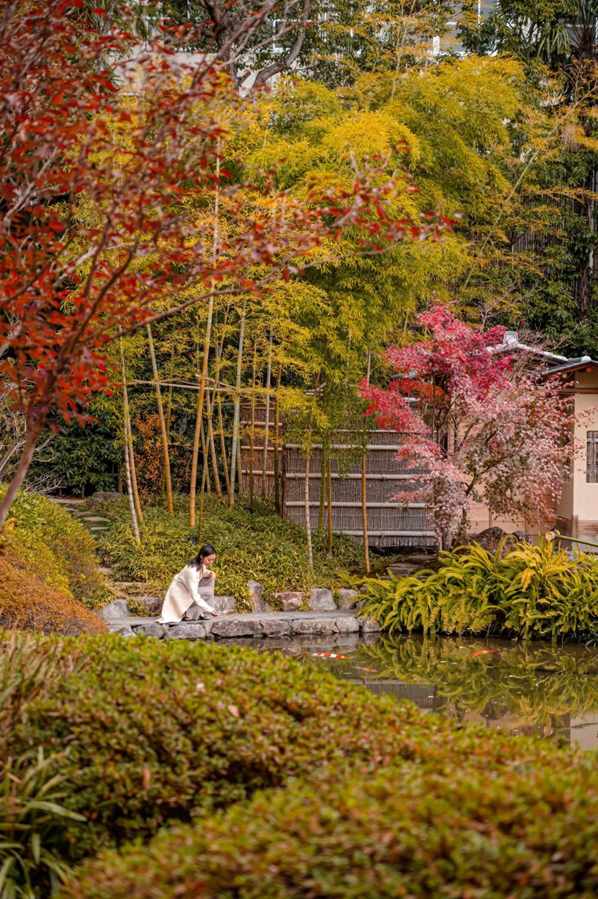 Garden in Four Seasons Hotel Kyoto