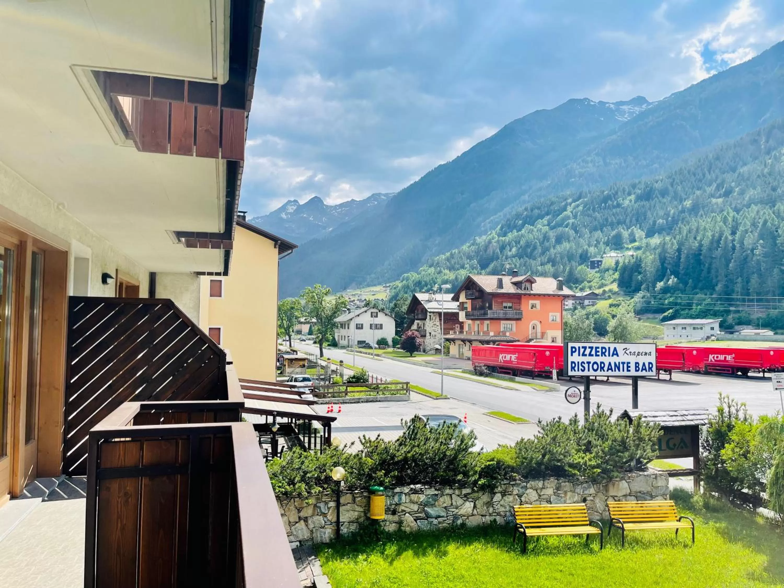 View (from property/room) in Elga Residence - Relax in Alta Valtellina - Bormio