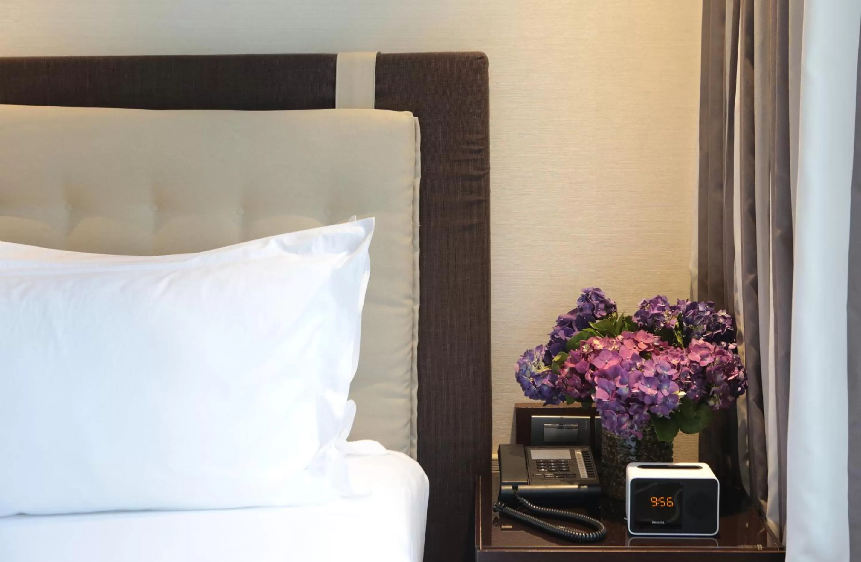 Bedroom, Bed in Makati Diamond Residences