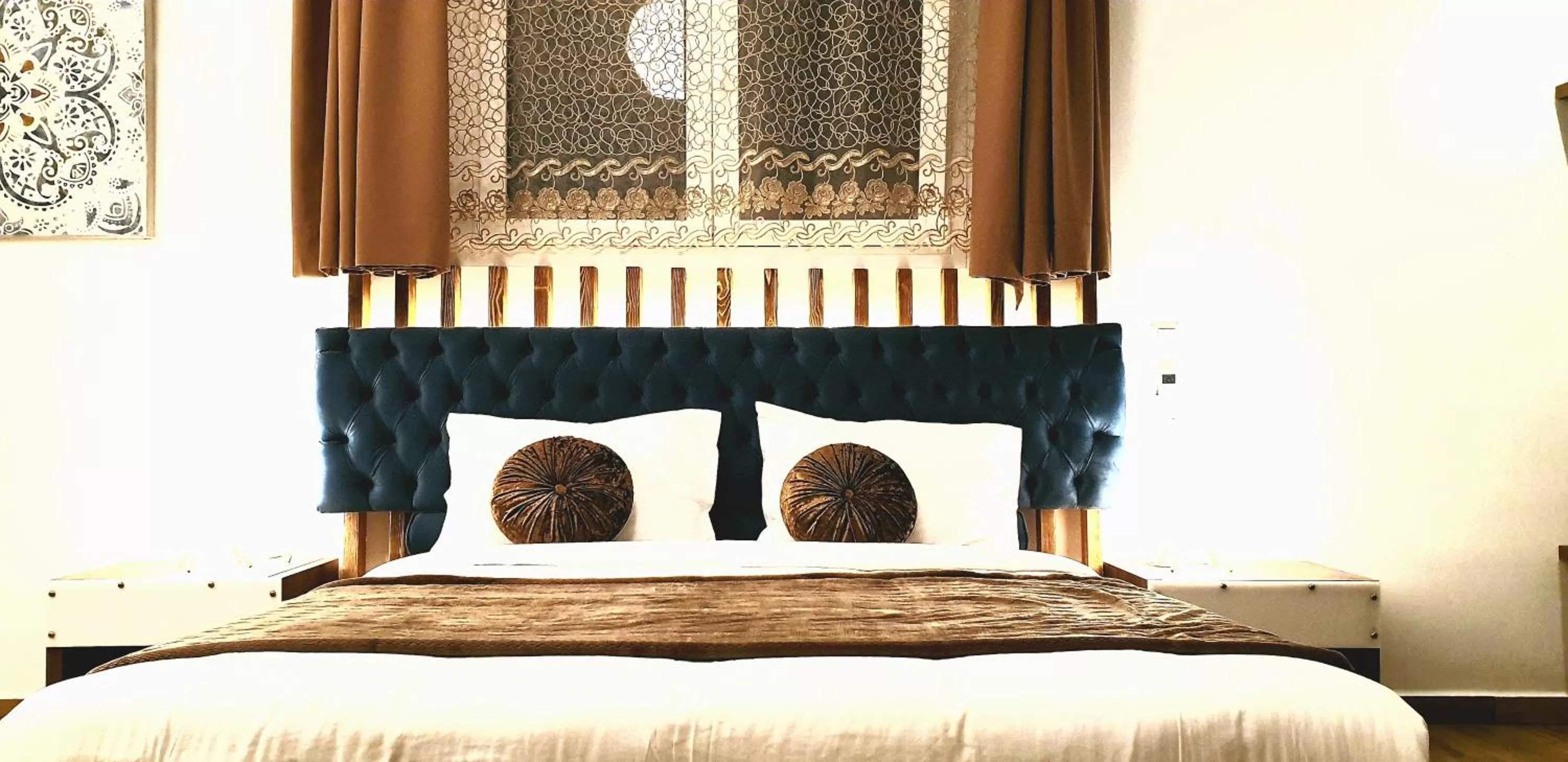 Bed in Dome Rooms Downtown