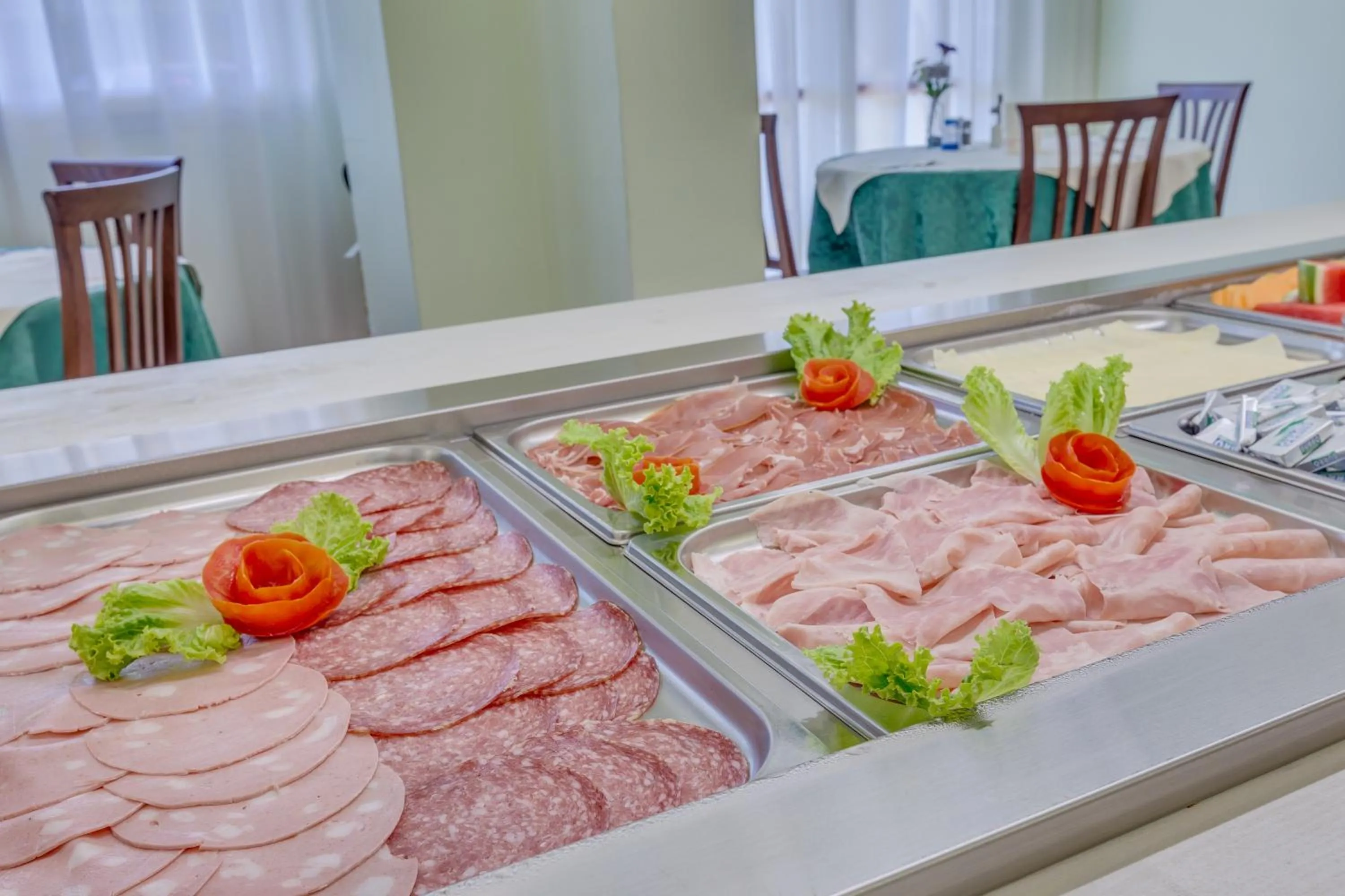 Buffet breakfast in Hotel Austria