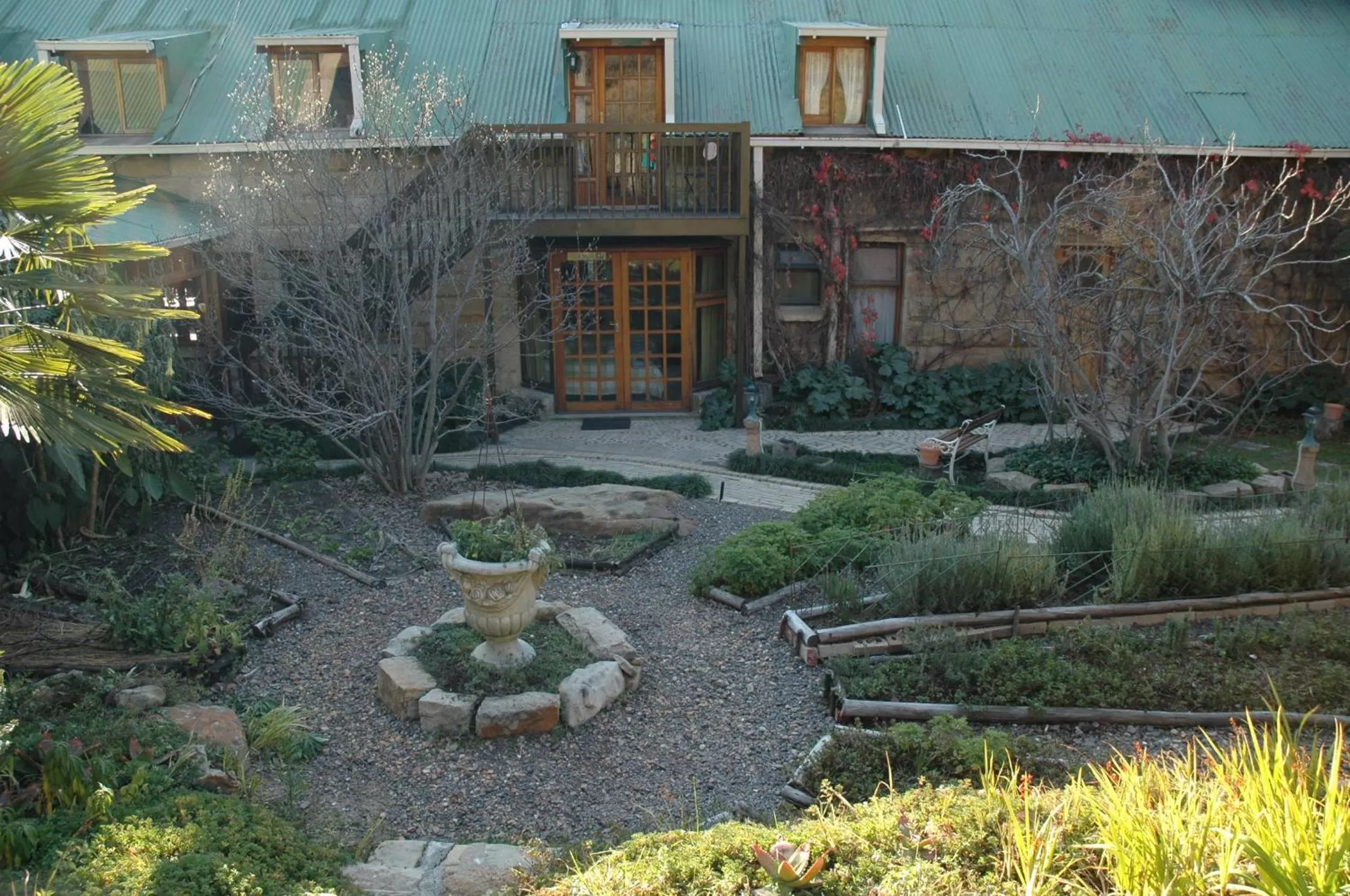 Garden in La Motte B&B