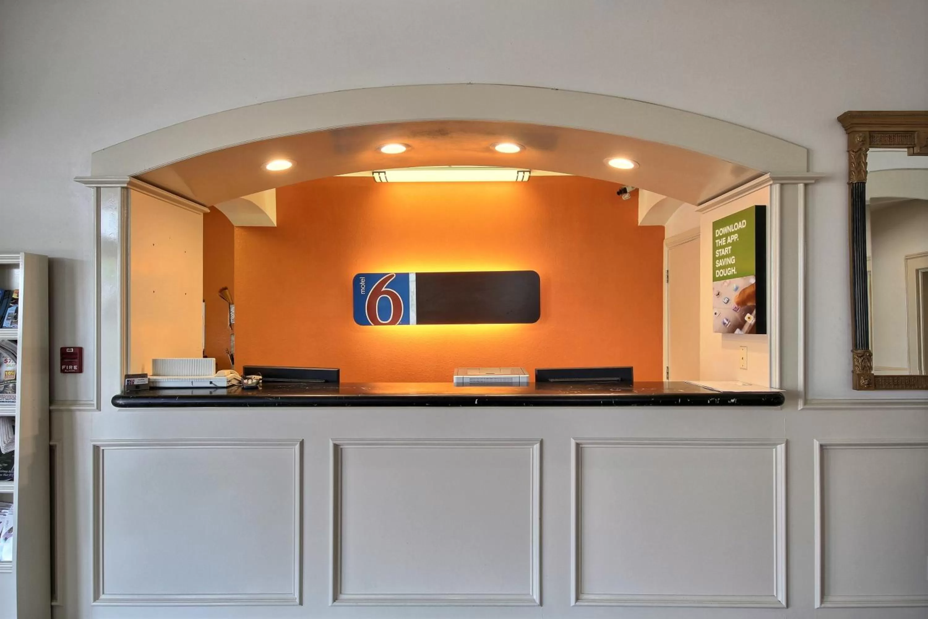 Lobby or reception in Motel 6-Edinburg, TX