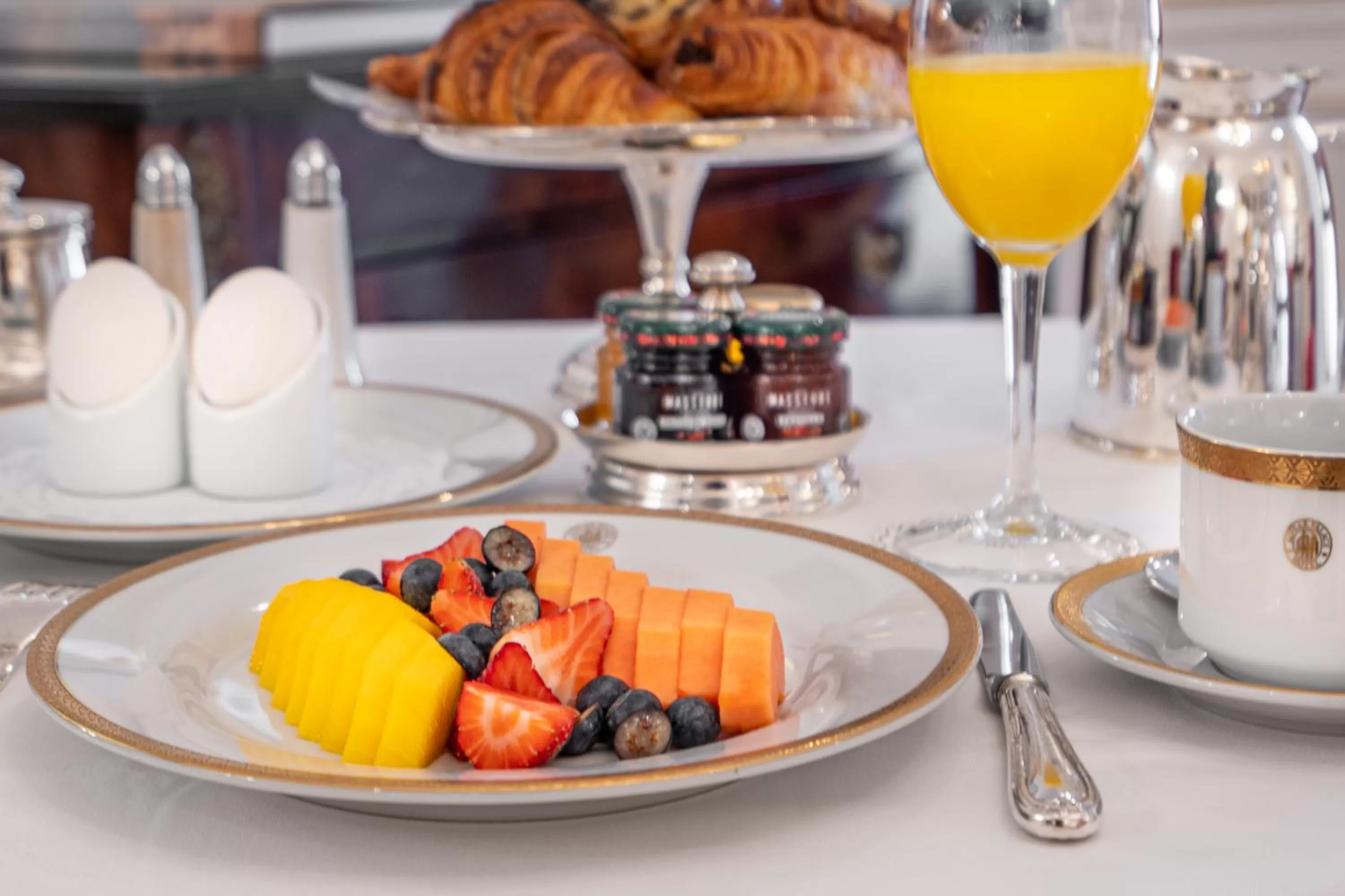 Continental breakfast in Alvear Palace Hotel - Leading Hotels of the World