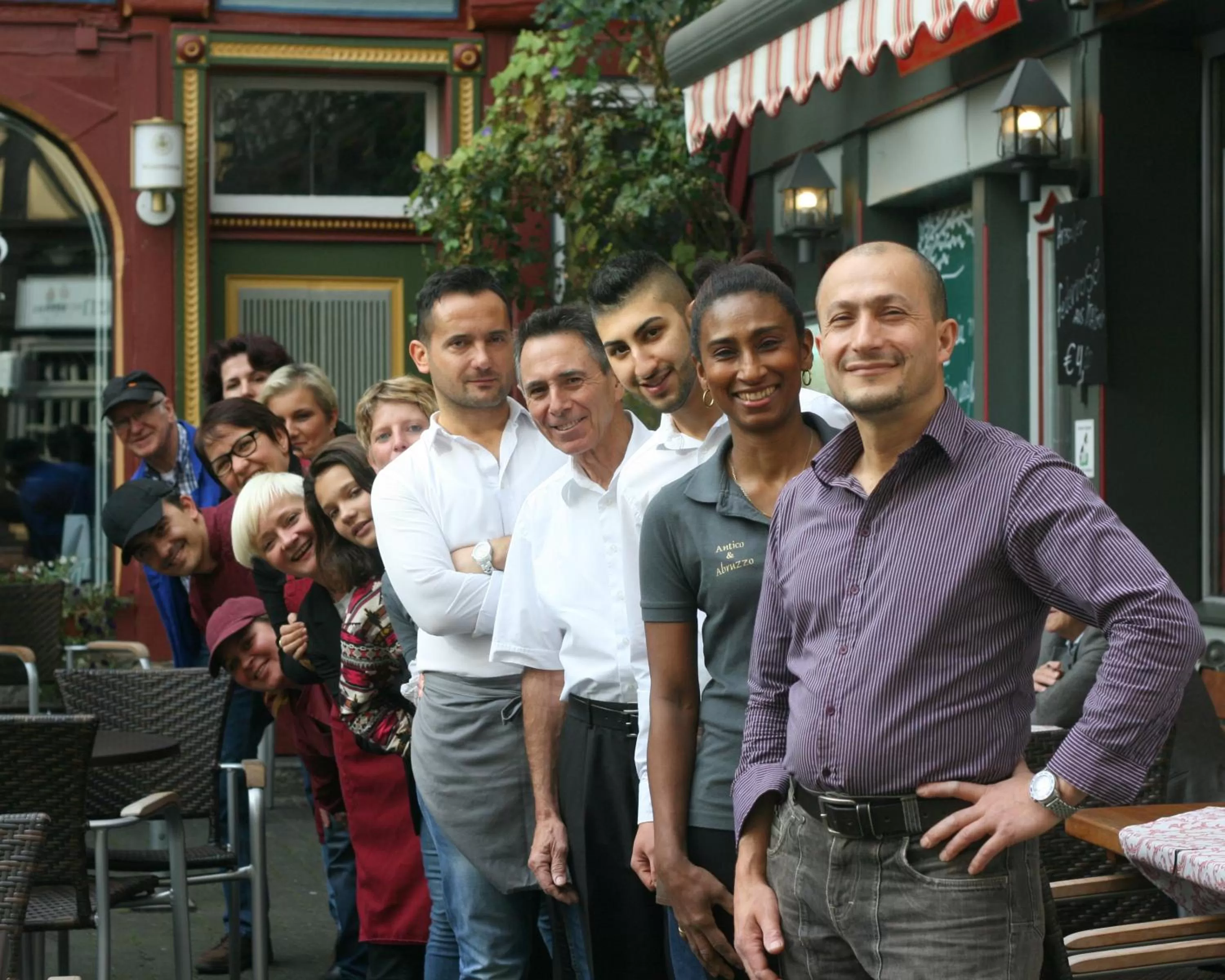 Staff in Fachwerk-Hotel Eisenbart