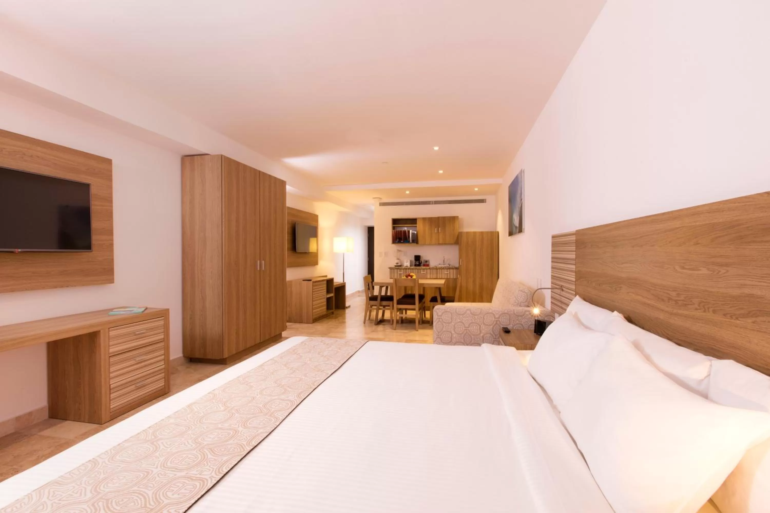 Bed in Krystal Cancun