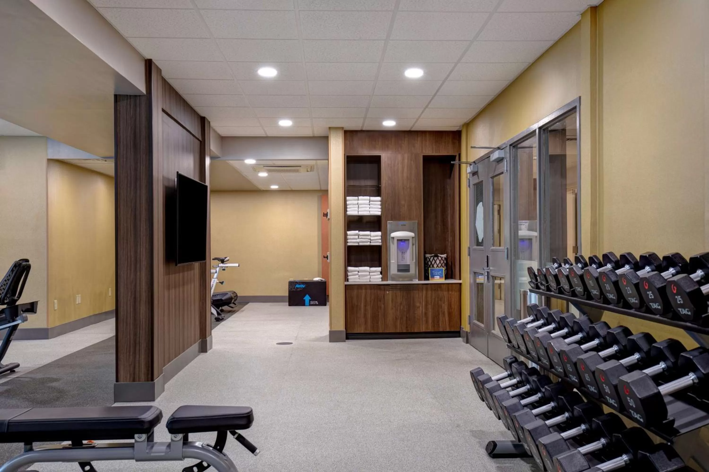 Fitness centre/facilities in Hilton Garden Inn Portland/Beaverton
