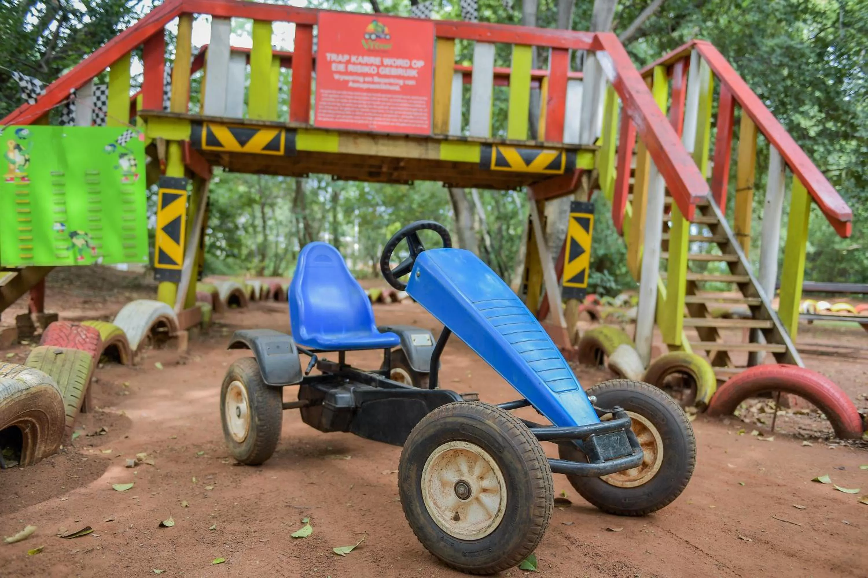 Children play ground in ATKV Buffelspoort