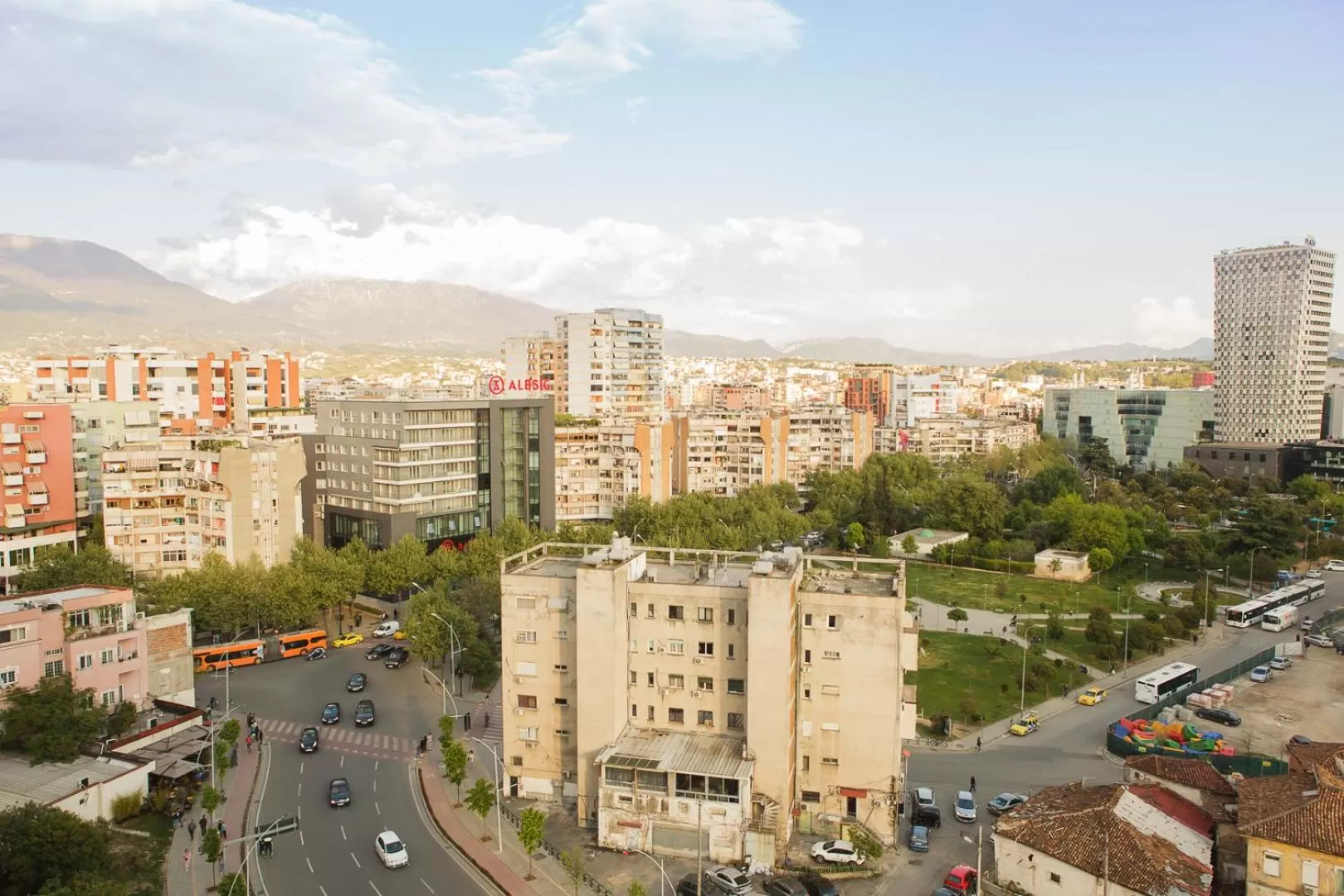 Neighbourhood in Rooftop Tirana