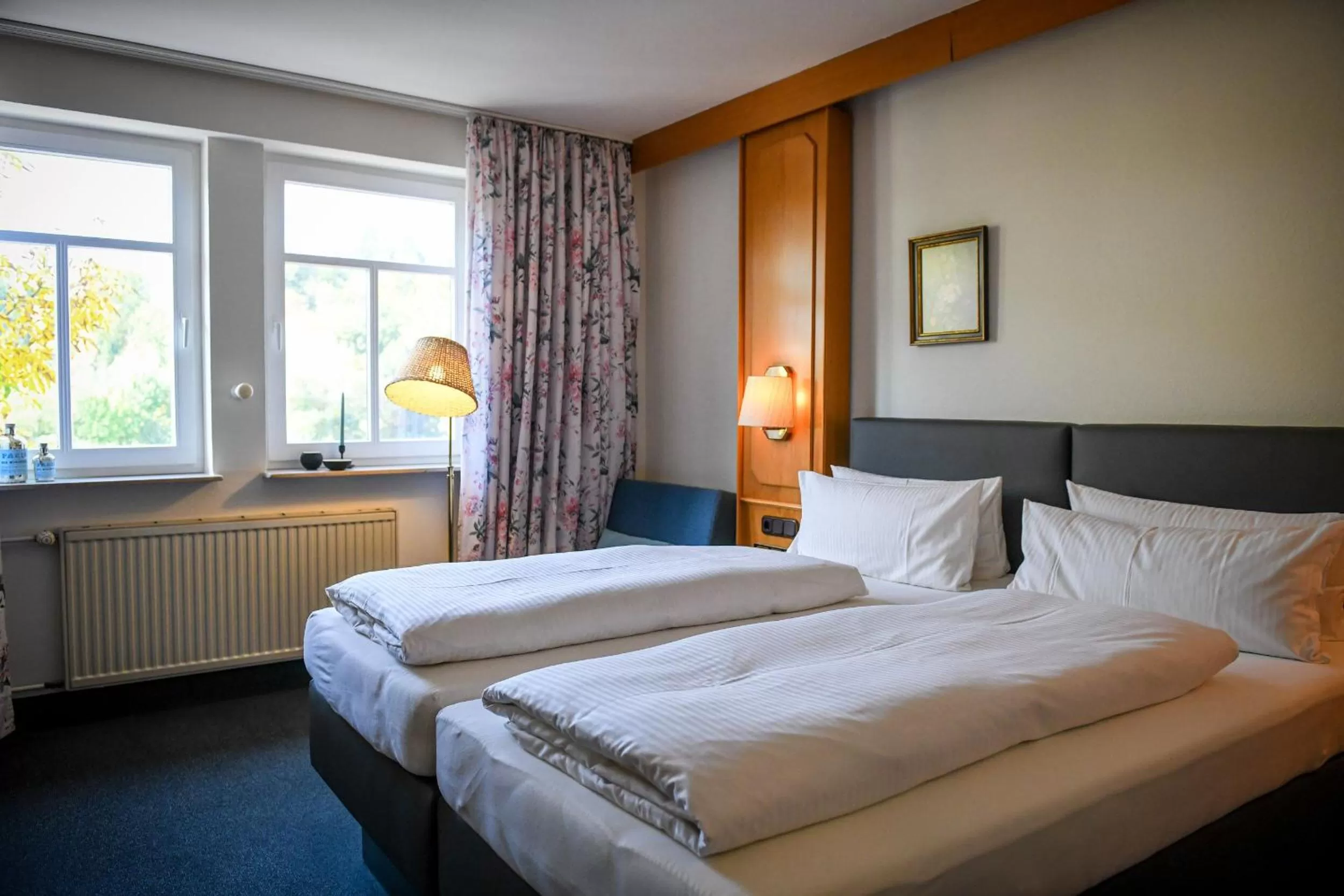 Bedroom, Bed in Hotel Mainblick Garni