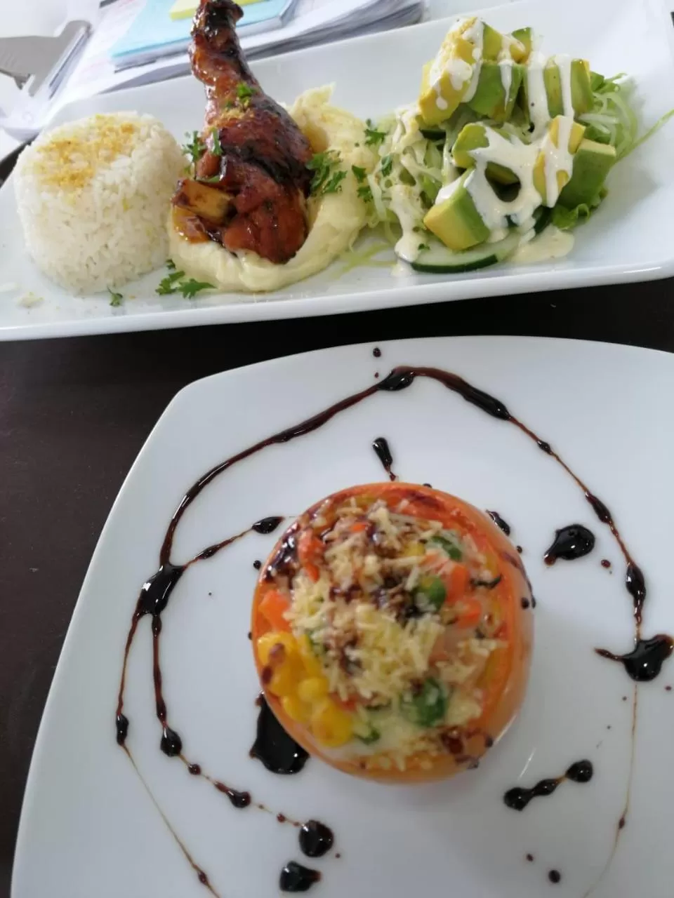 Food close-up in Hotel WLH Silver Bogota - White Lighthouse