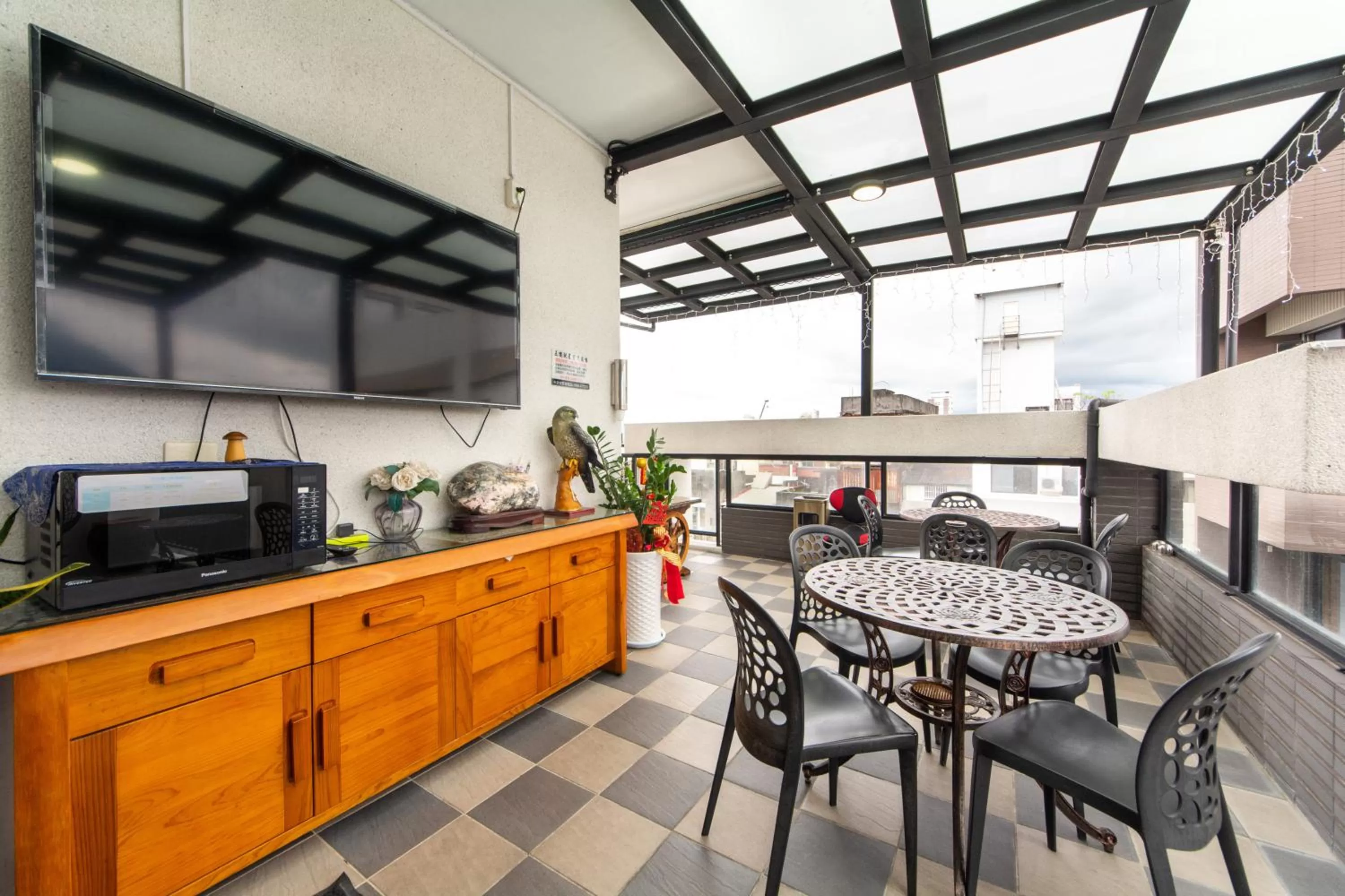 Patio in Jinguann B&B