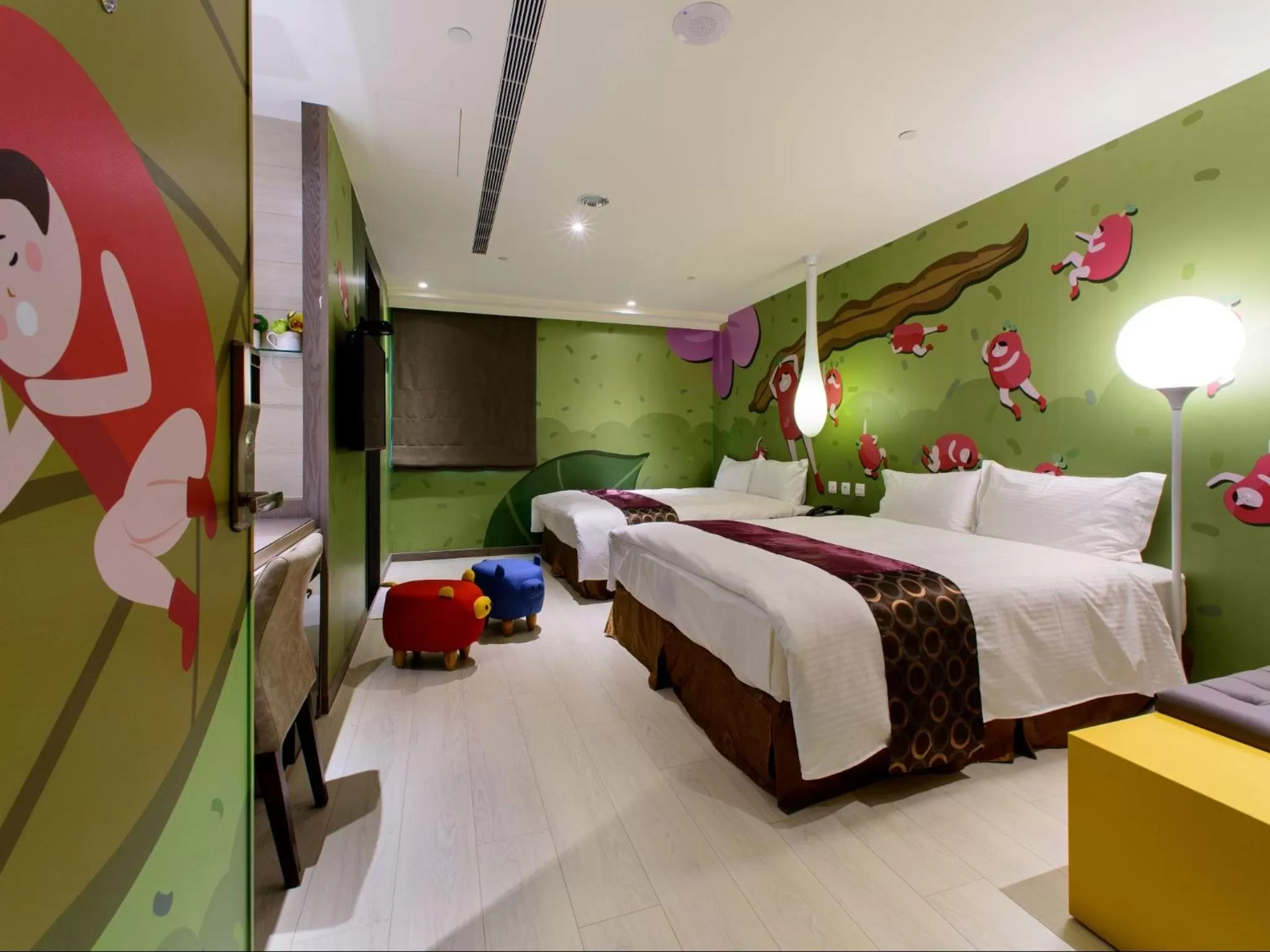 Bedroom, Bed in Stay Hotel - Taichung Zhongqing