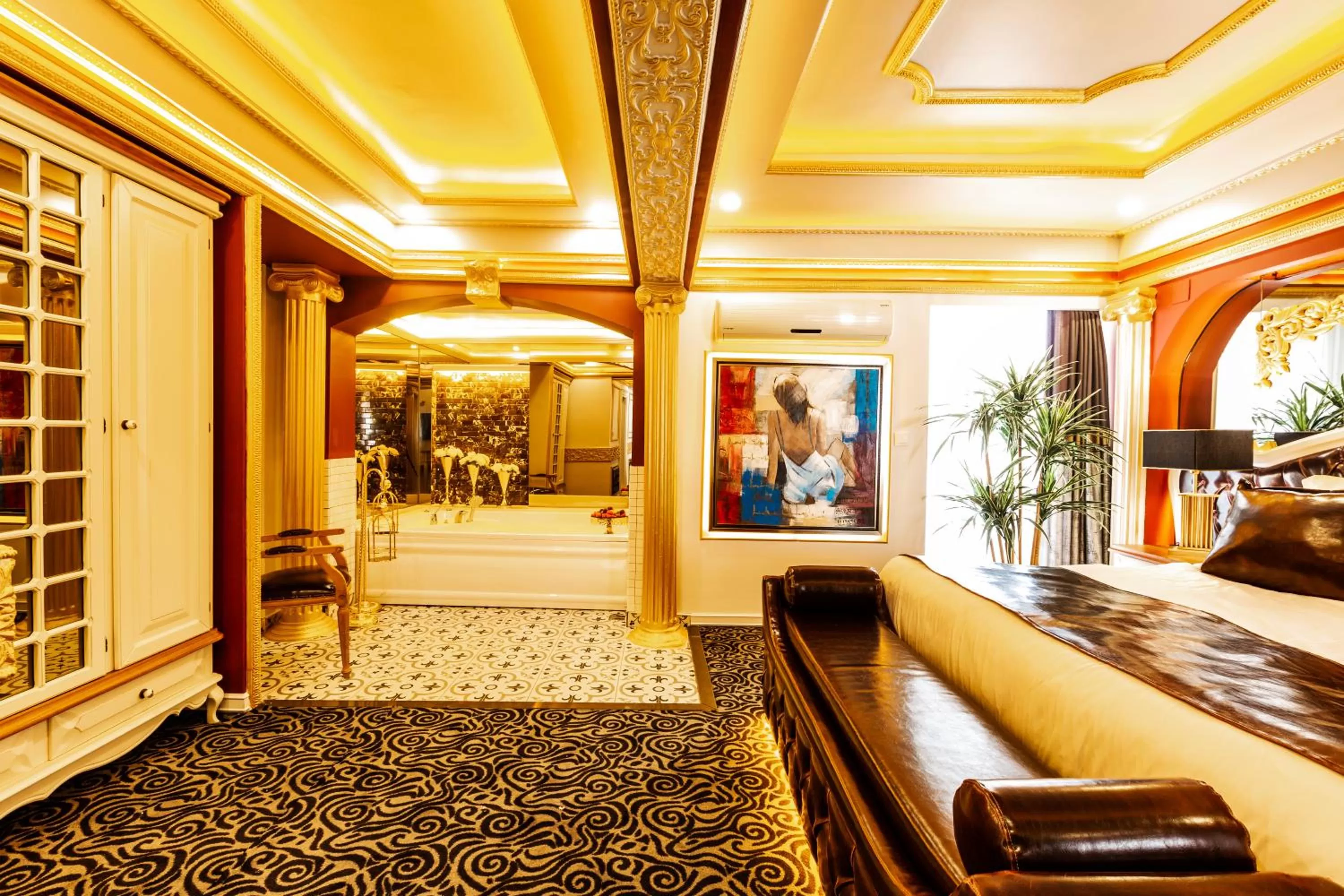 Bedroom in Andalouse Otel