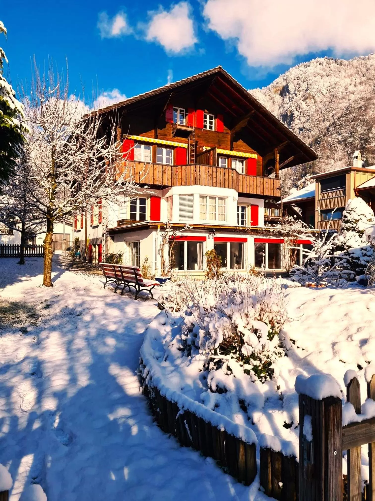 Property building in Adventure Guesthouse Interlaken