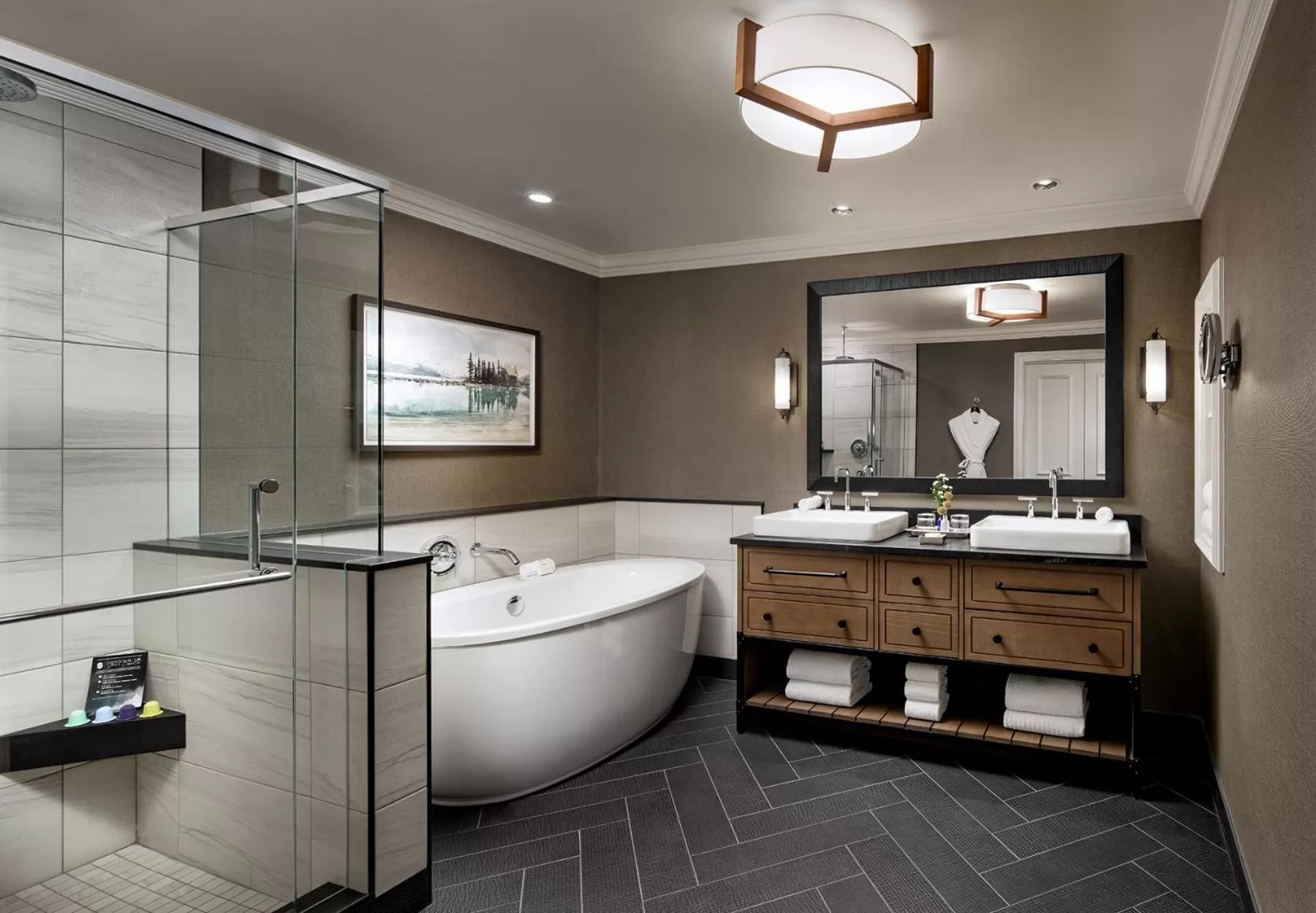 Bathroom in Fairmont Chateau Whistler