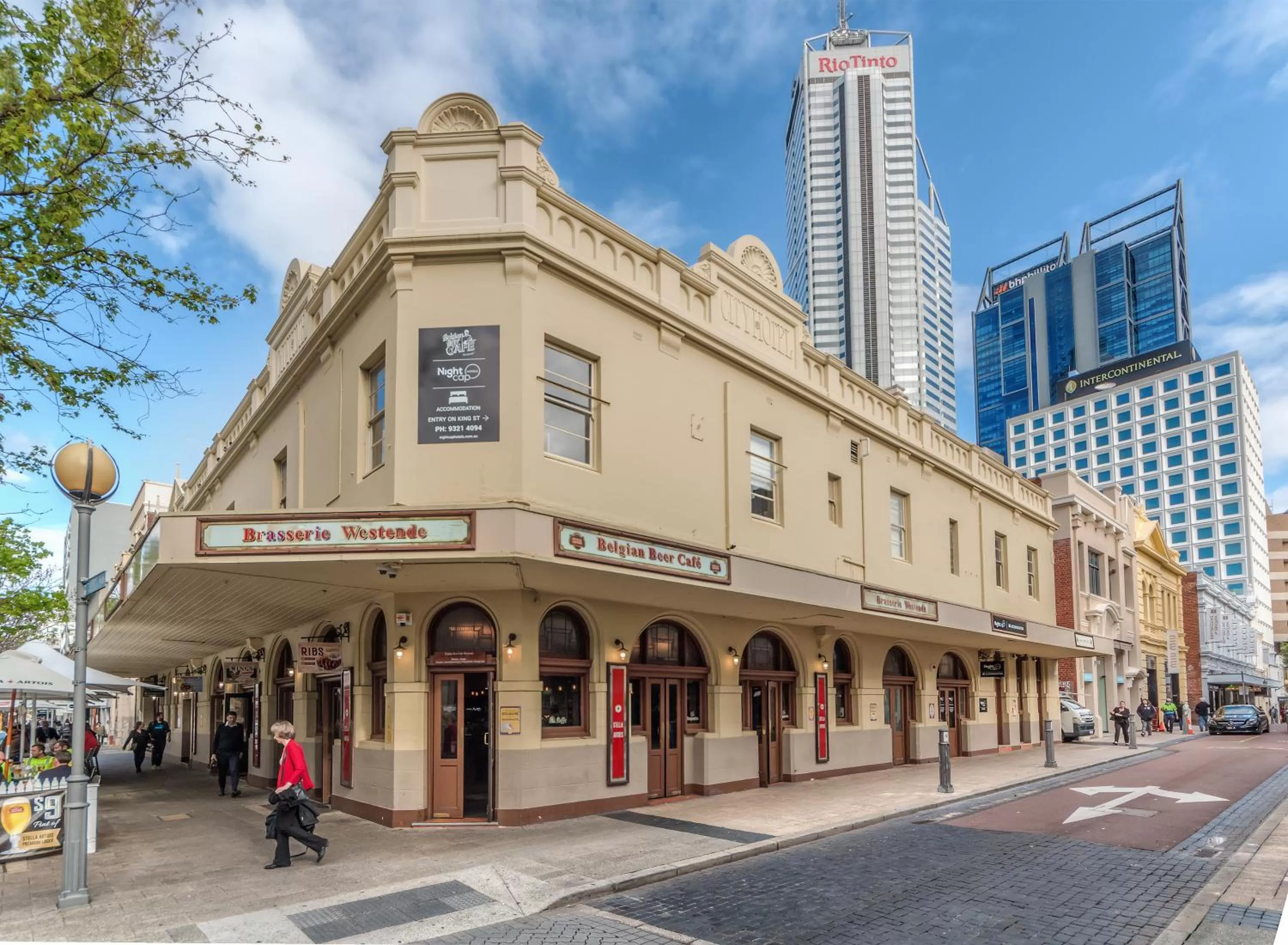 Facade/entrance in Nightcap at Belgian Beer Cafe