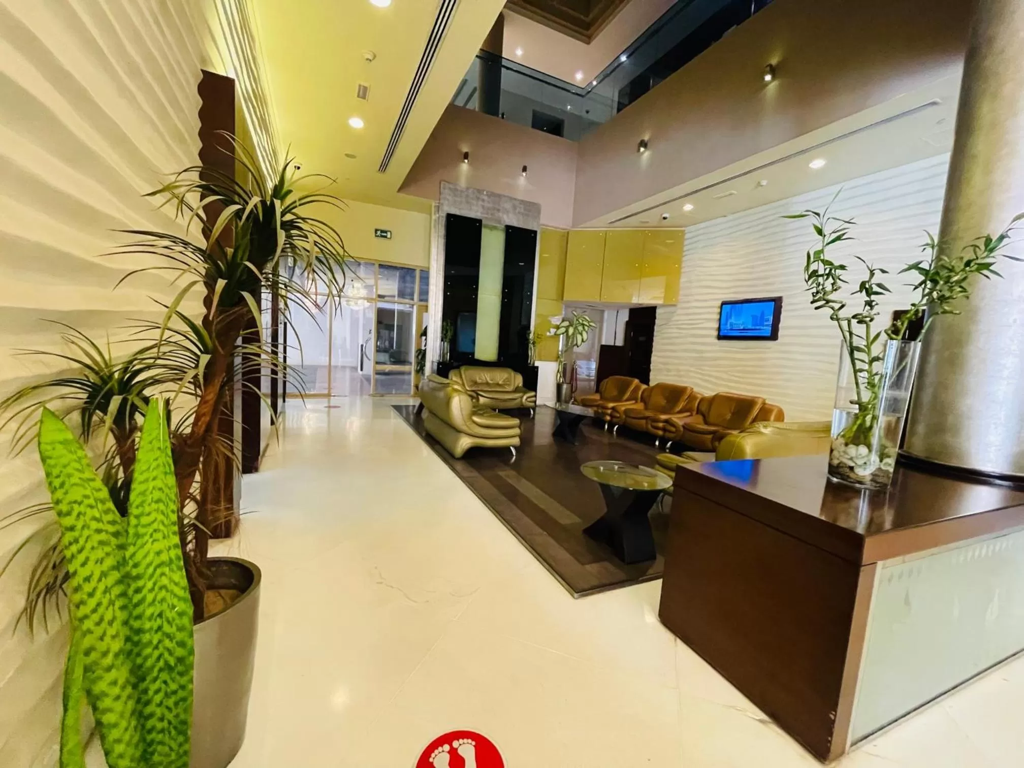 Seating area in Tulip Creek Hotel Apartments