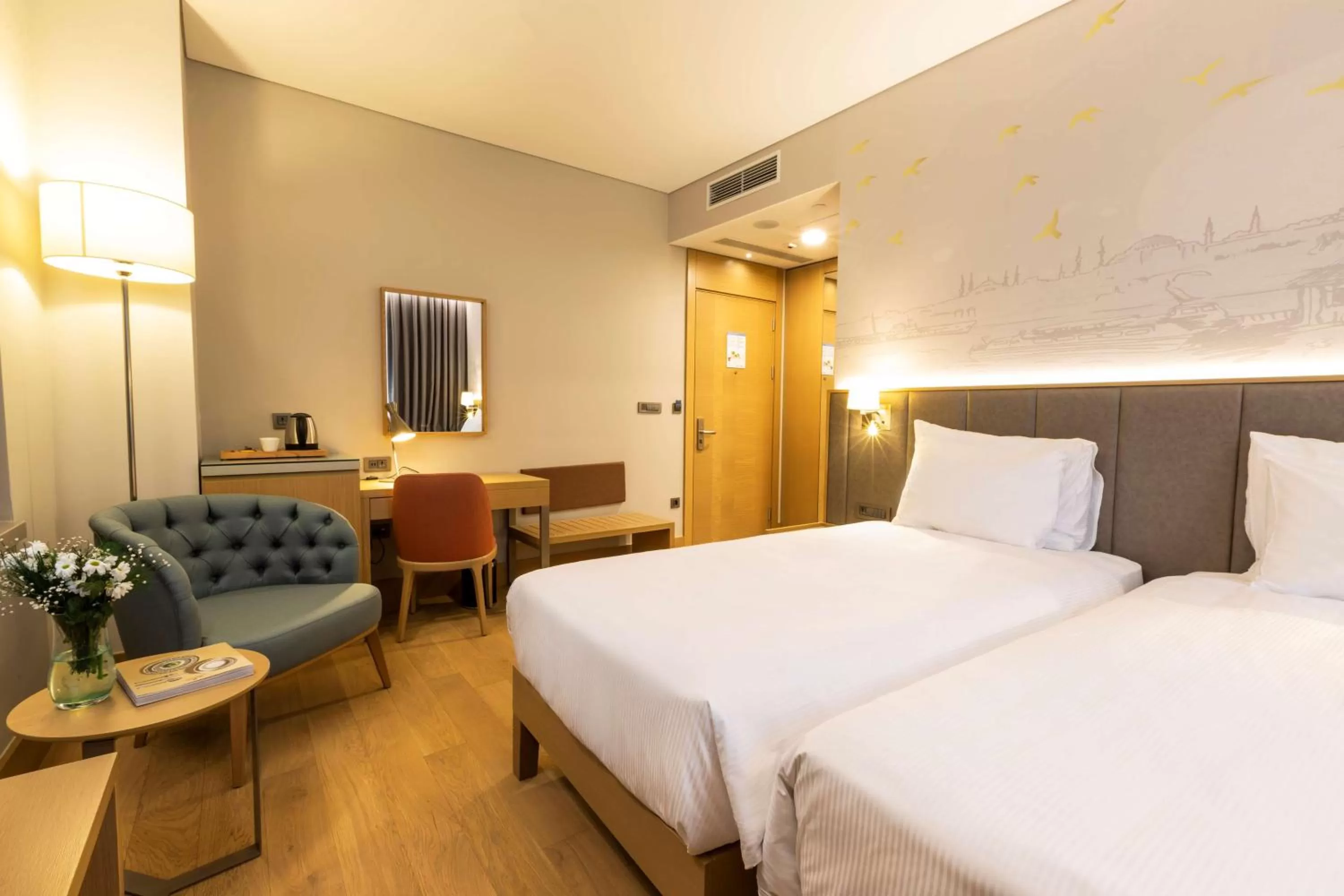 Bedroom, Bed in Radisson Hotel Istanbul Harbiye