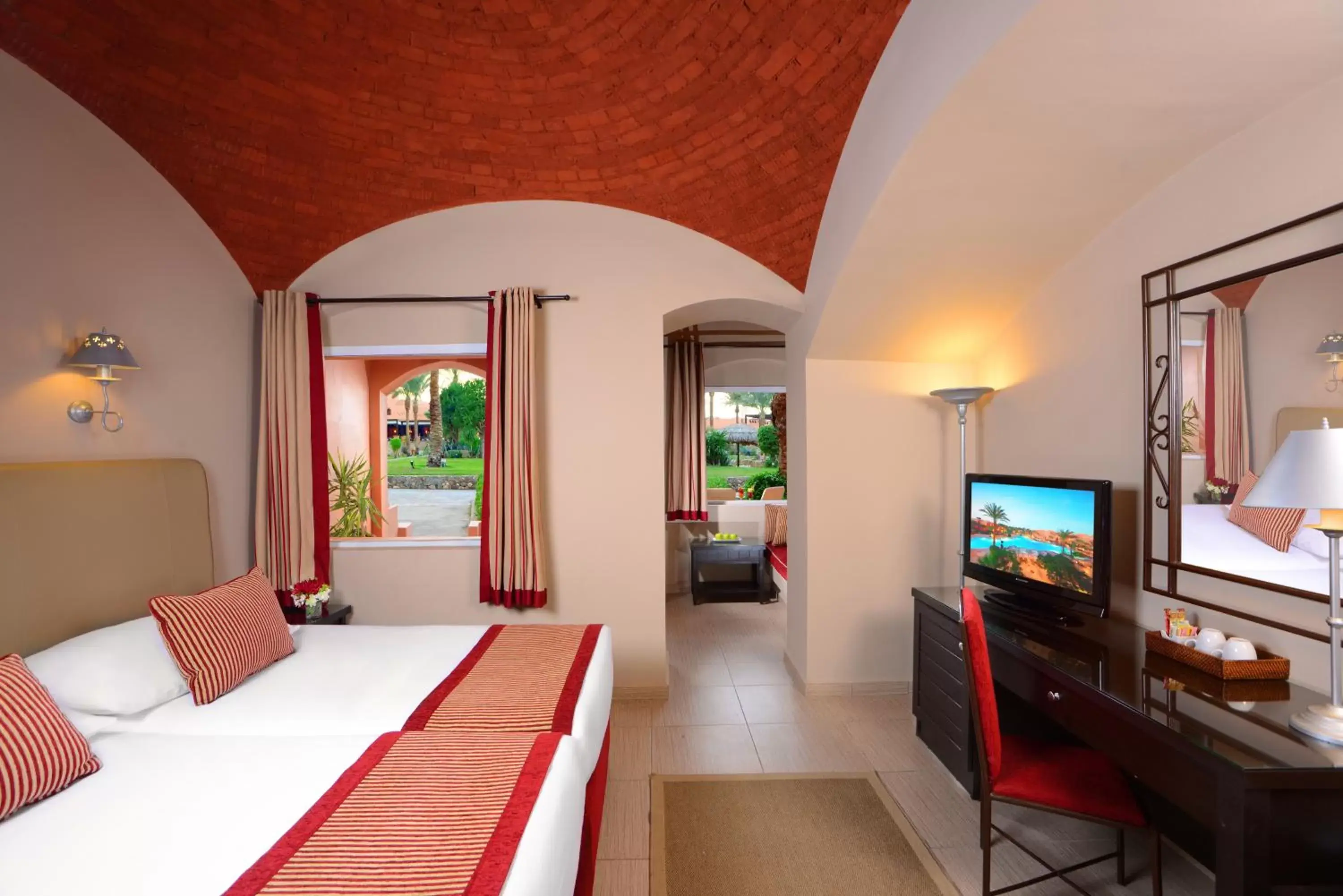 Superior Twin Garden View in JAZ Makadi Oasis Resort Superior Twin Garden View in JAZ Makadi Oasis Resort