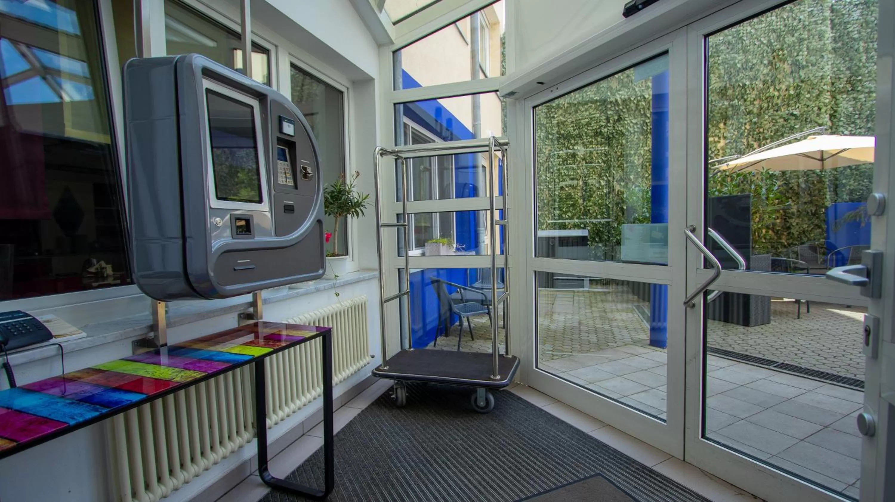 Lobby or reception in LeoMar Hotel