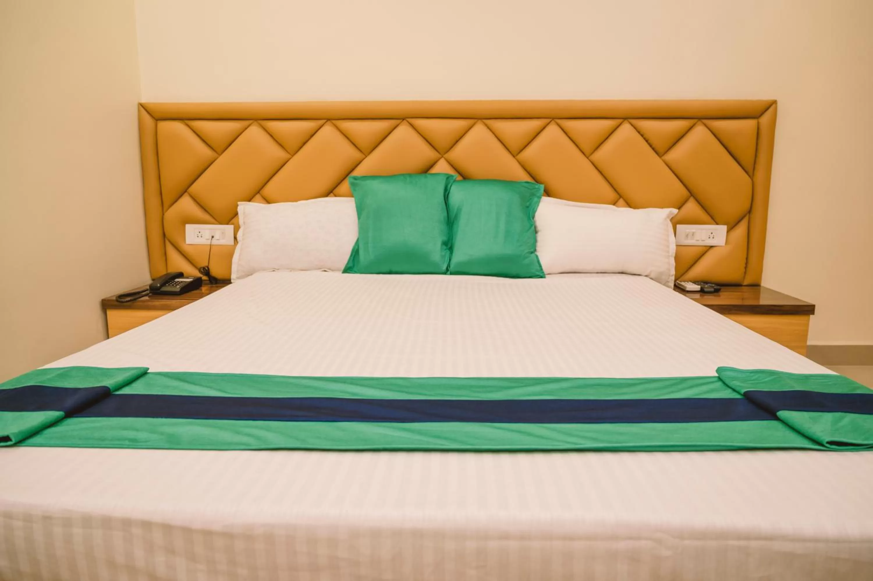 Bed in Hotel Green Apple