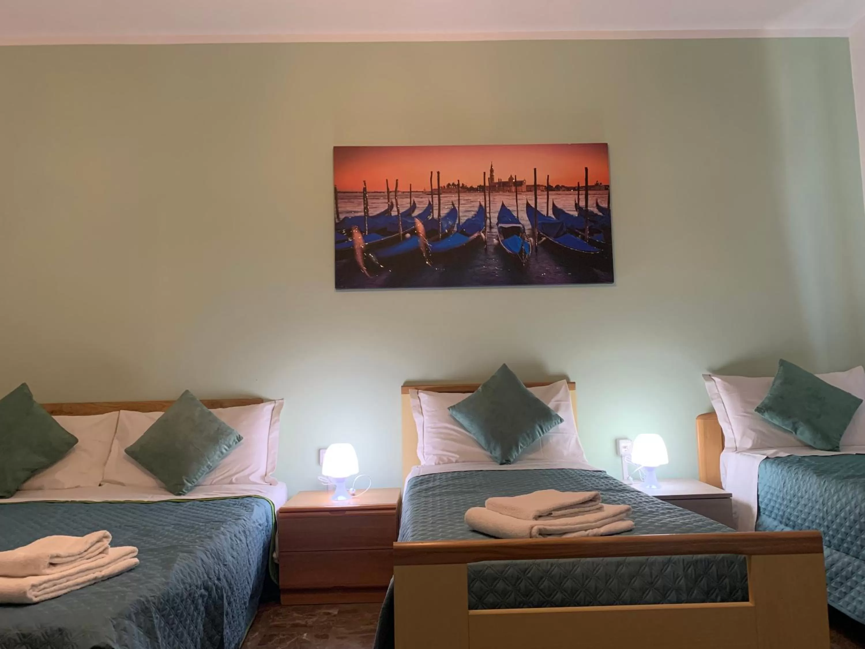 Bed in VENICE NIGHT APPARTMENT