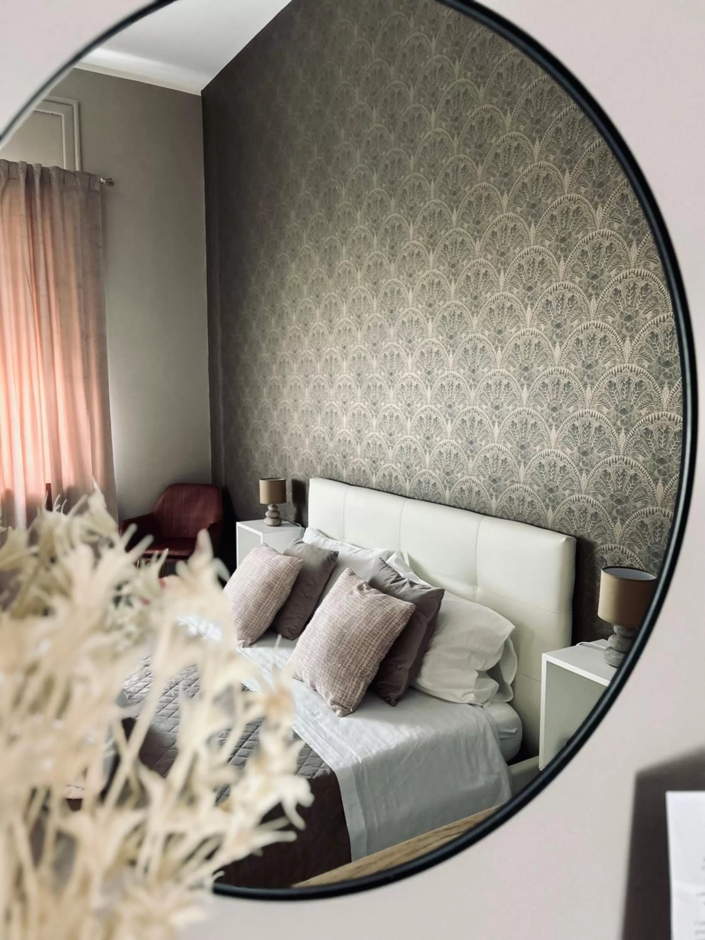 Decorative detail, Bed in B&B Ungheria Ottantaquattro