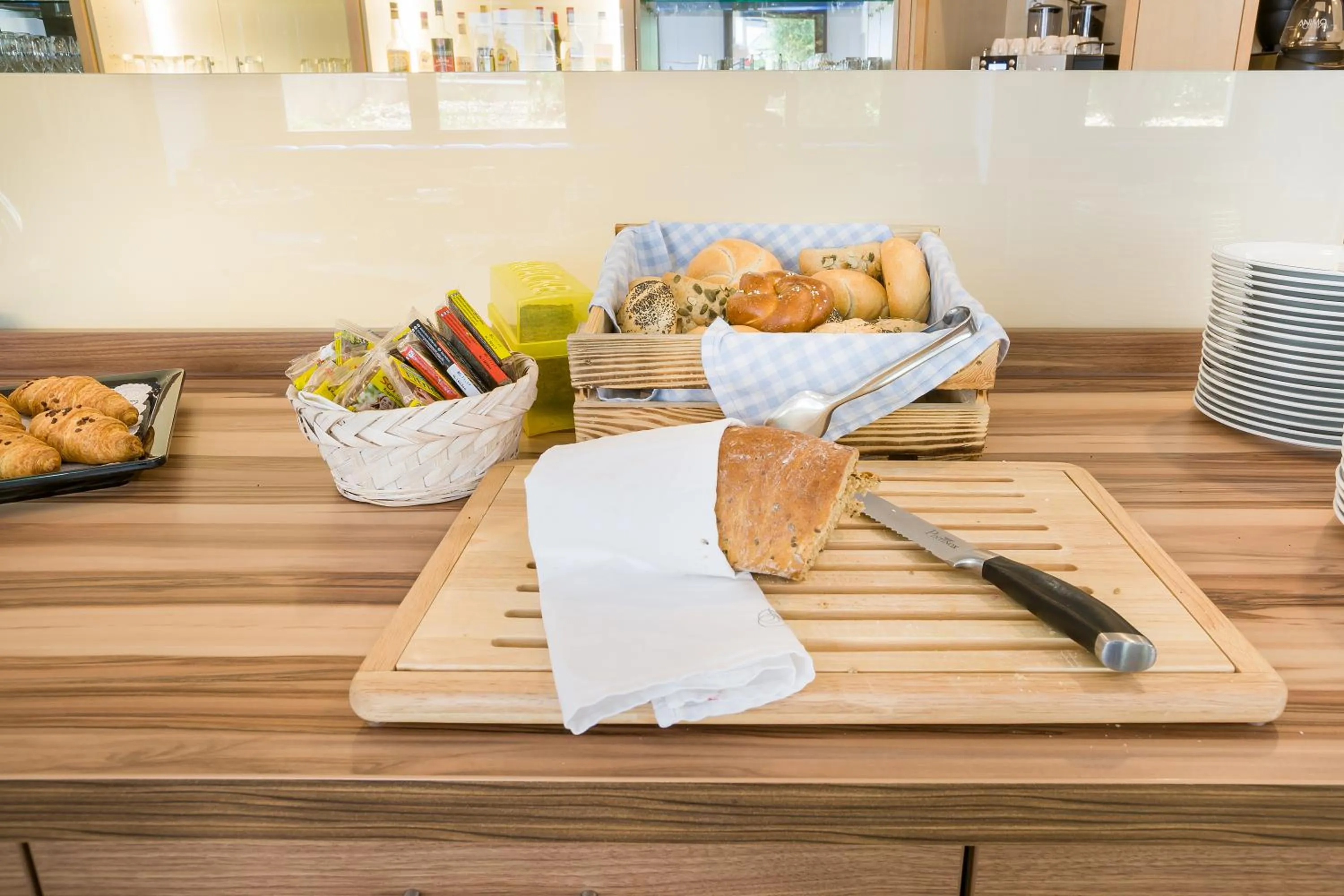 Buffet breakfast in Hotel Rega Stuttgart