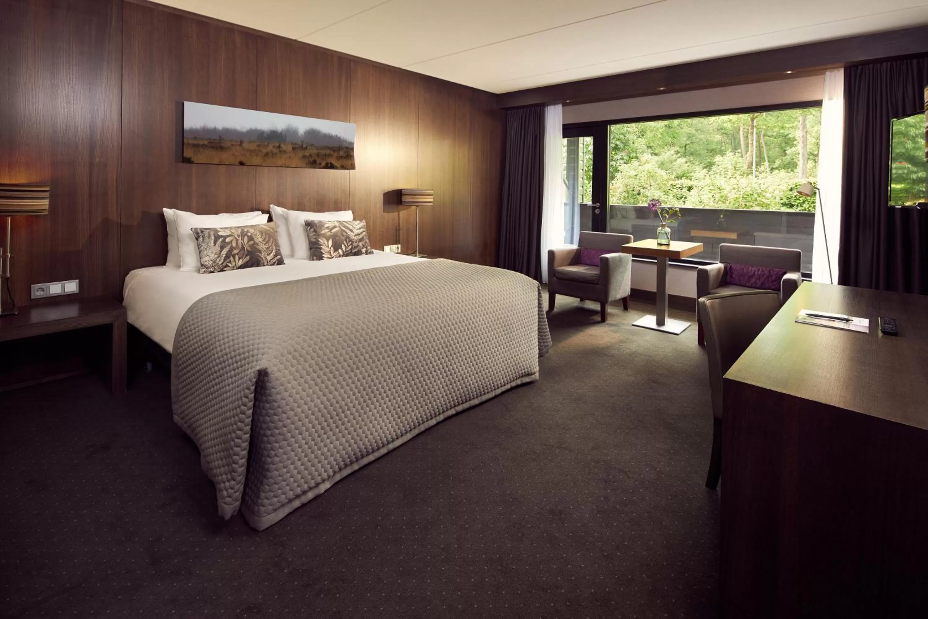 Bed in Van der Valk Hotel Arnhem