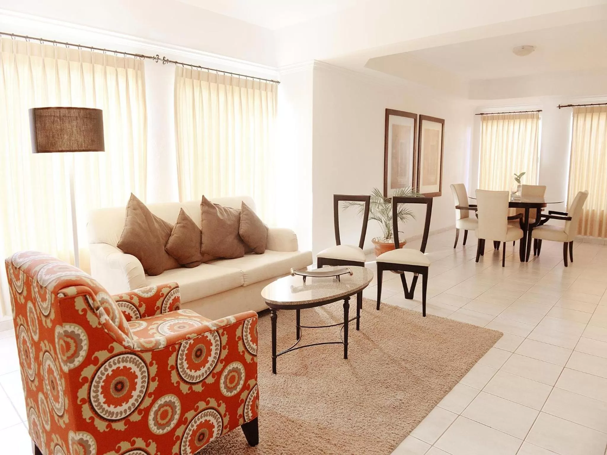 Living room in Buganvillas Hotel Suites