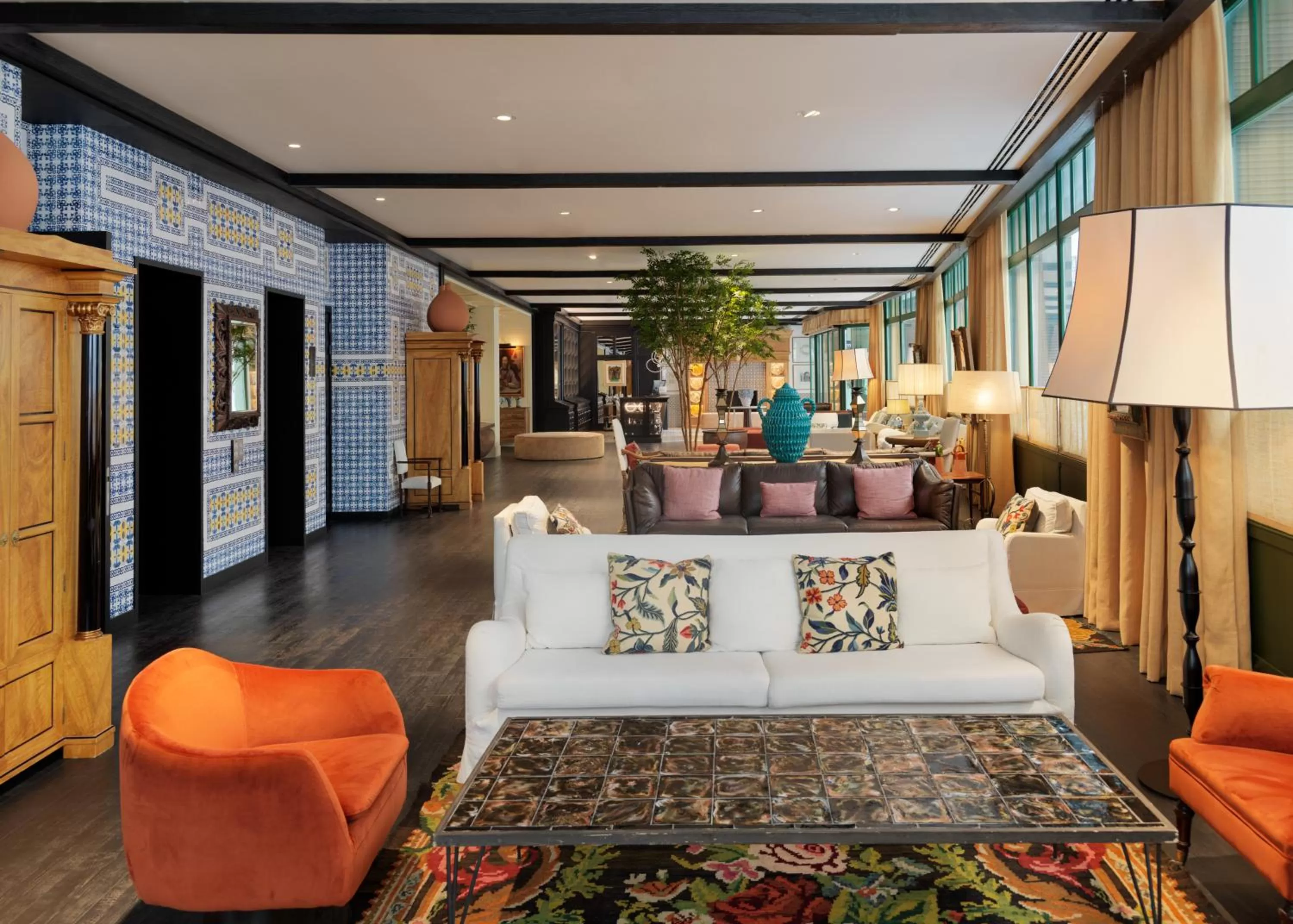 Lobby or reception in H10 Casa de la Plata