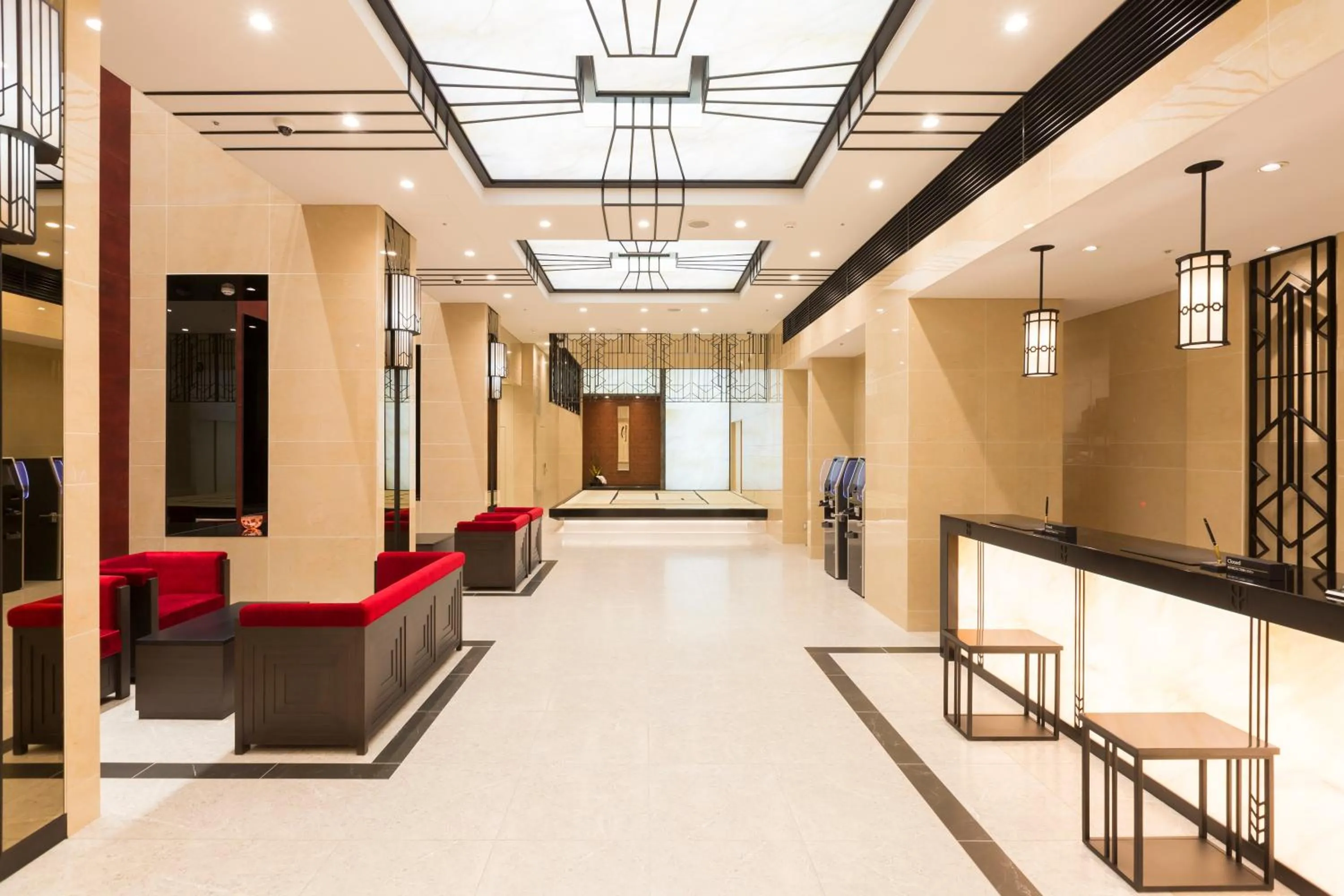Lobby or reception in Hotel Dans Le Coeur Osaka Umeda