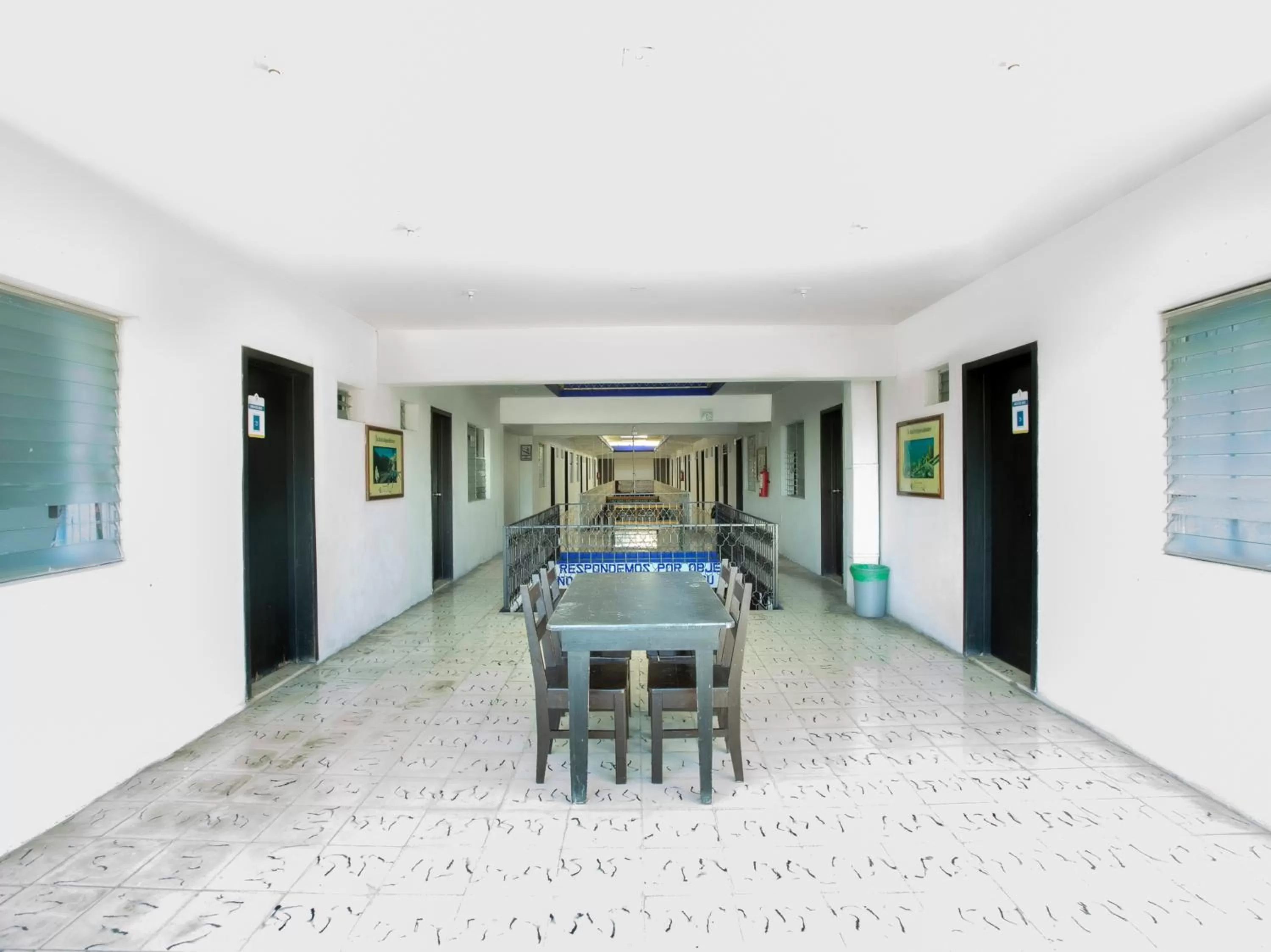 Dining area in OYO Hotel Cristal,Museum of Mayan culture,Chetumal