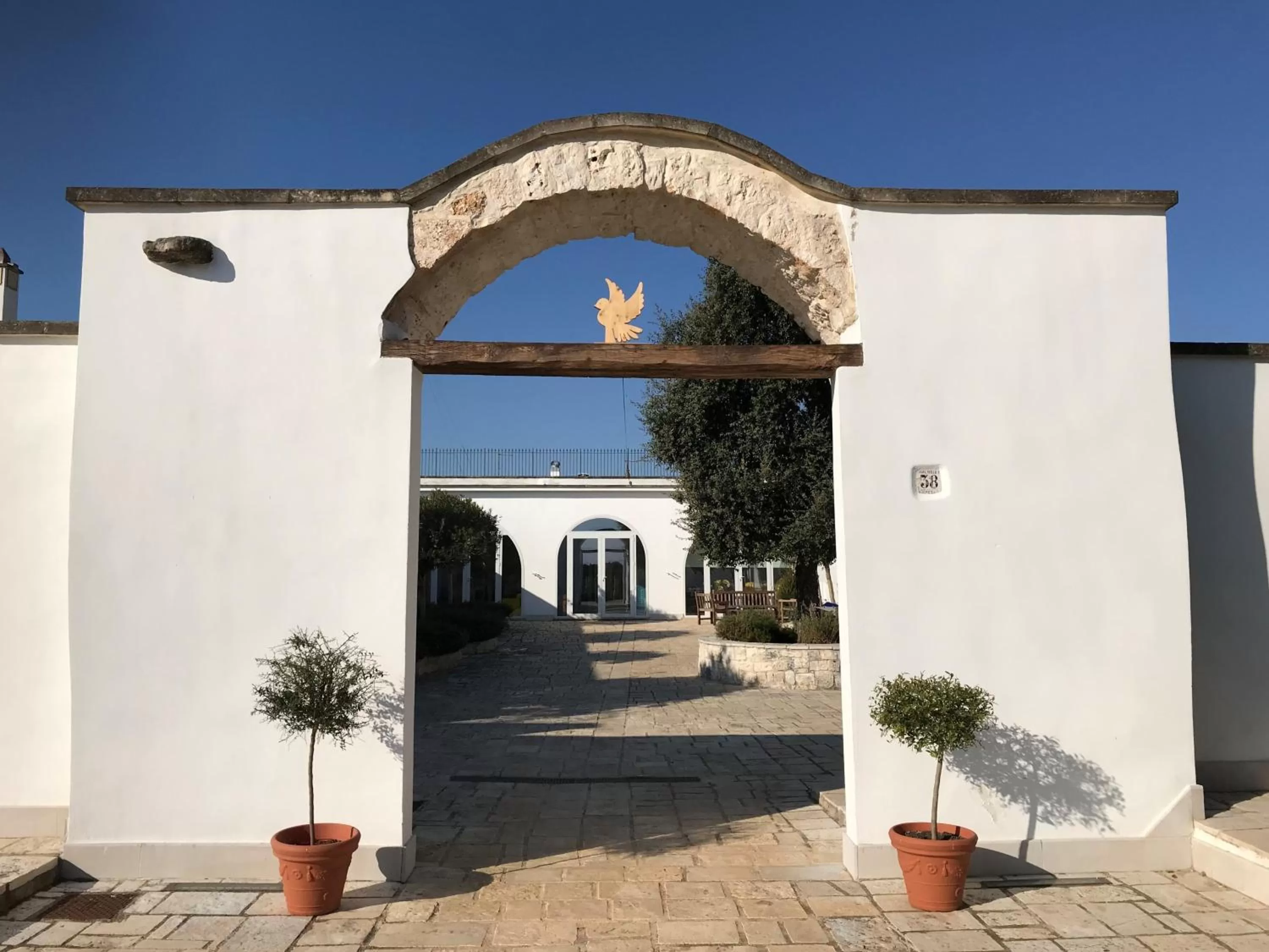 Facade/entrance in Relais Masseria della Colomba - Agriturismo
