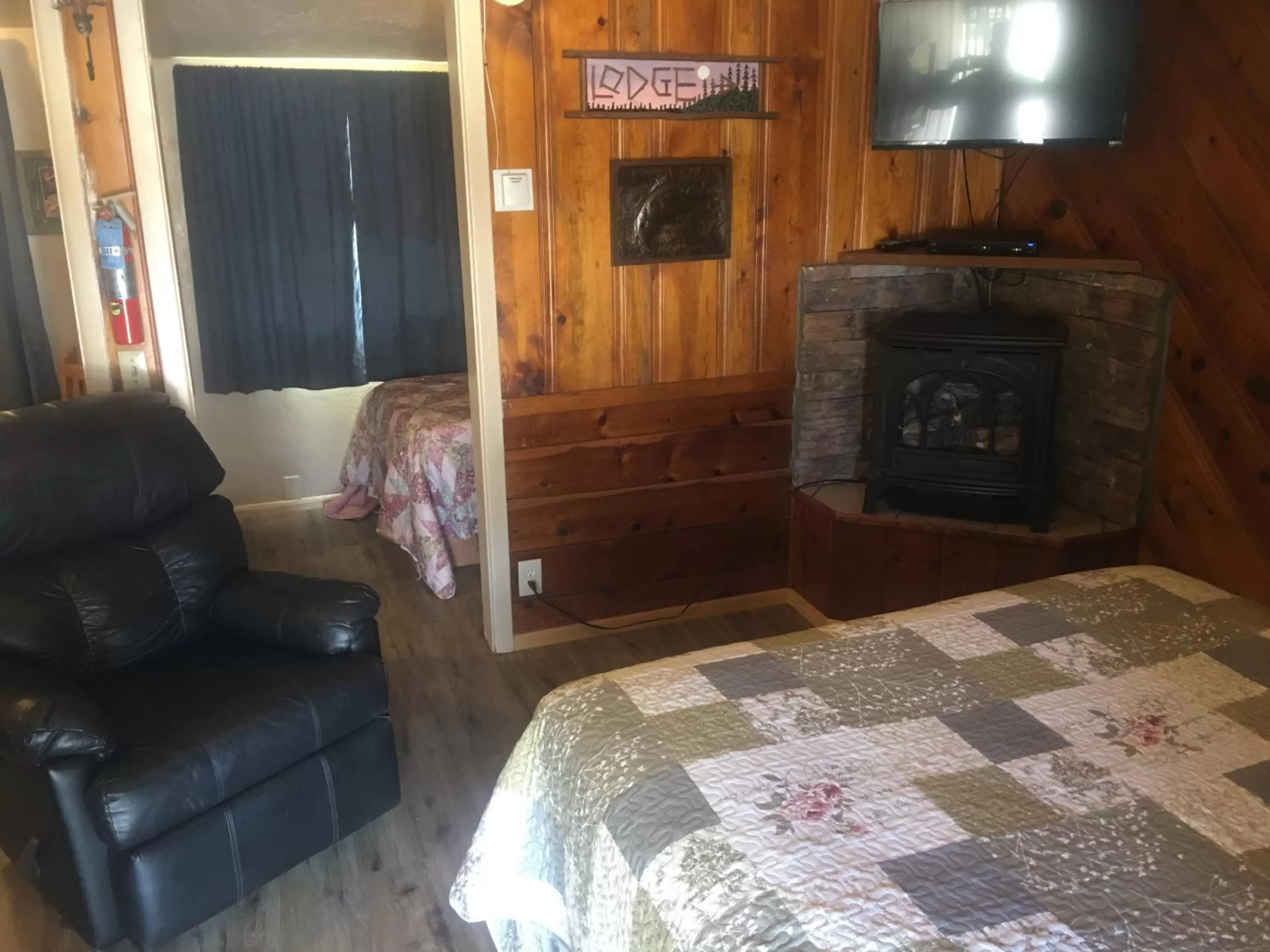 Seating Area in Rainbows End Fishing Resort